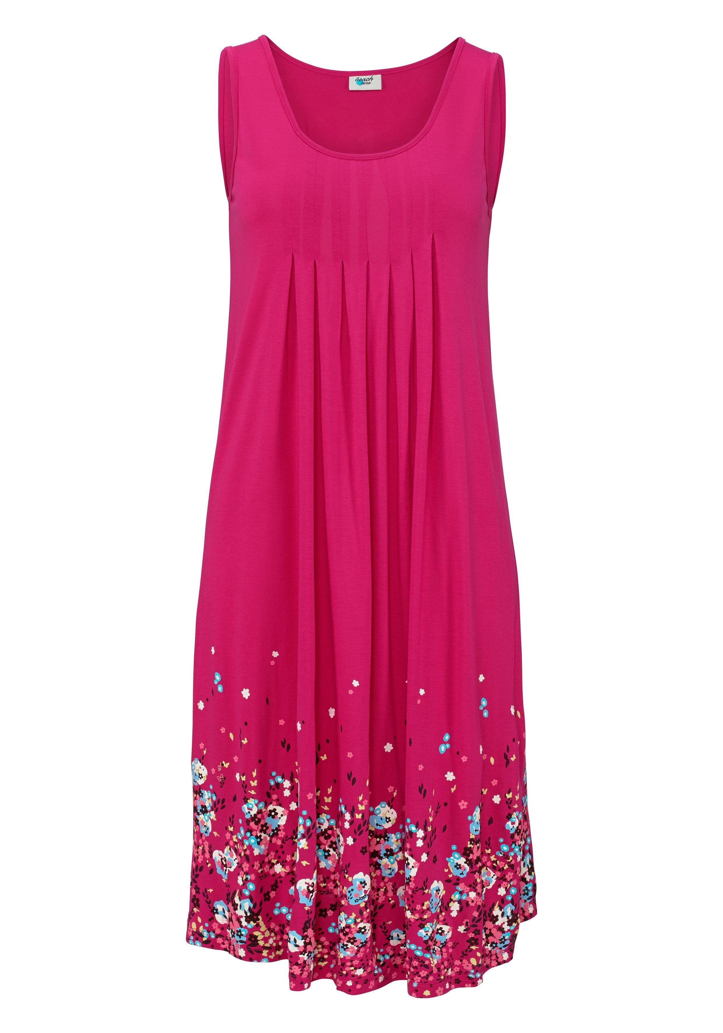 BEACHTIME Strandkleid mit Blumenprint, Minikleid, Sommerkleid, Strandkleid mehr