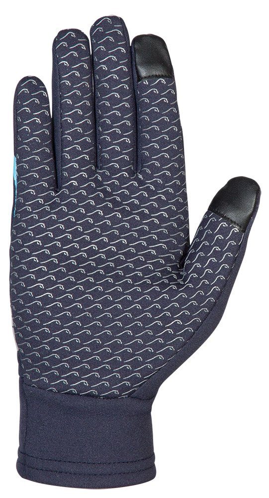 PFIFF Reithandschuhe Reithandschuh 'Silicon' Winter Touchscreen-fähiges Material an Zeigefinger und Daumen