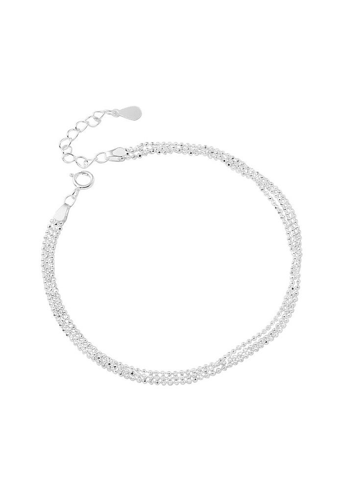 Color Design Silberarmband Armband aus 925 Silber CD-SMK-104, Armkette Länge verstellbar inkl. Geschenkbeutel