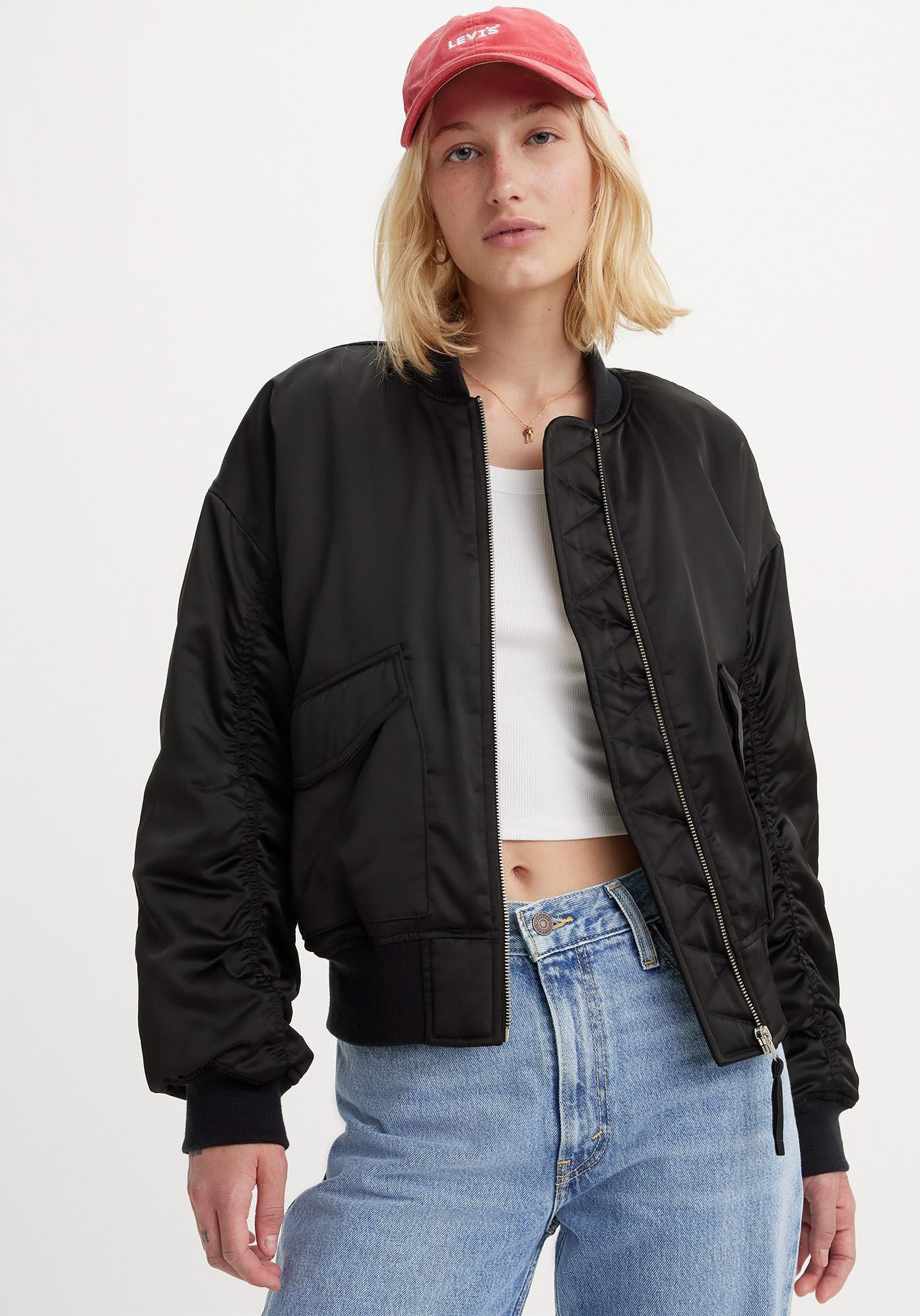 Levi's® Collegejacke ANDY TECHY JACKET mit Taschen