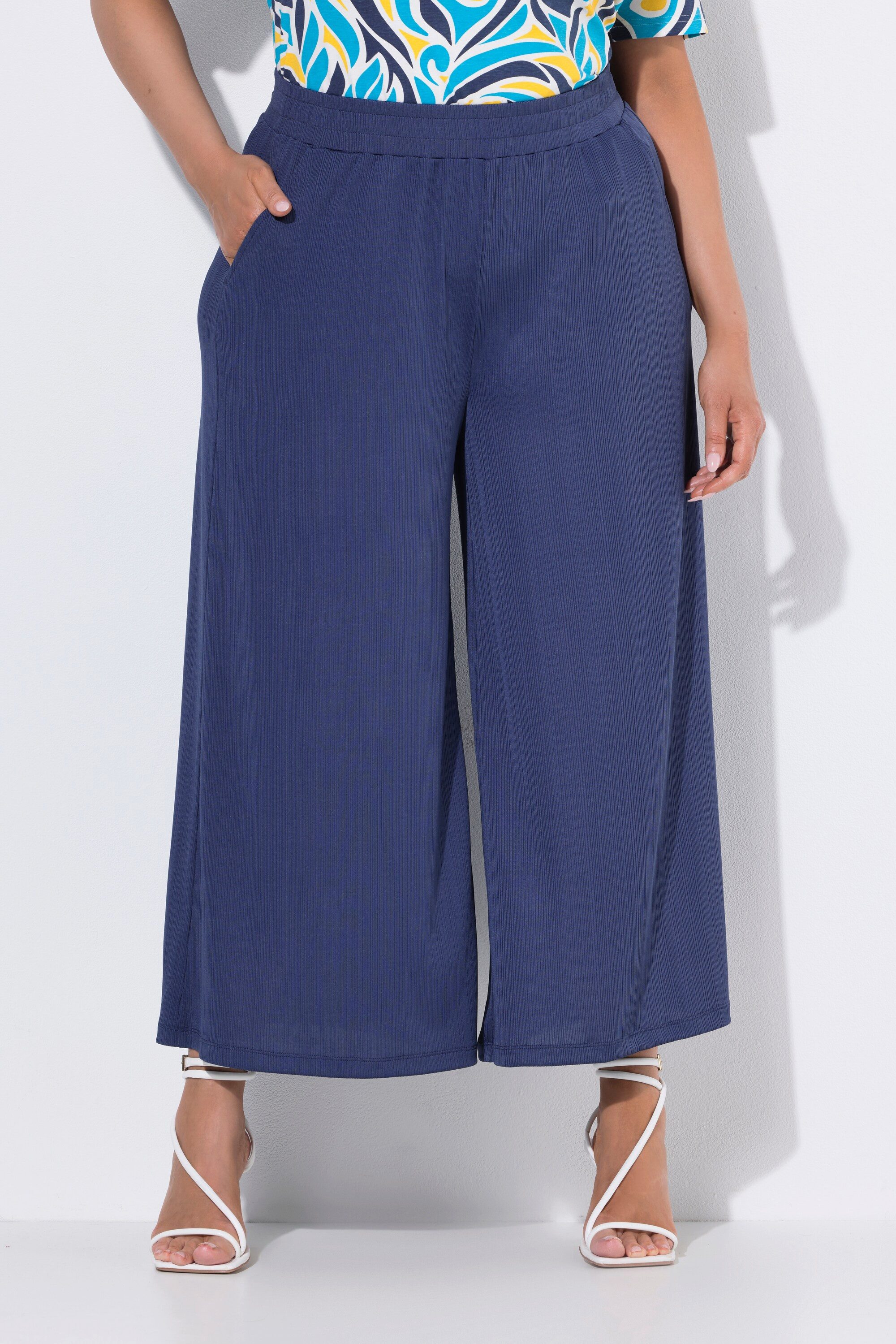 Culotte Hosenrock extraweites Bein Elastikbund