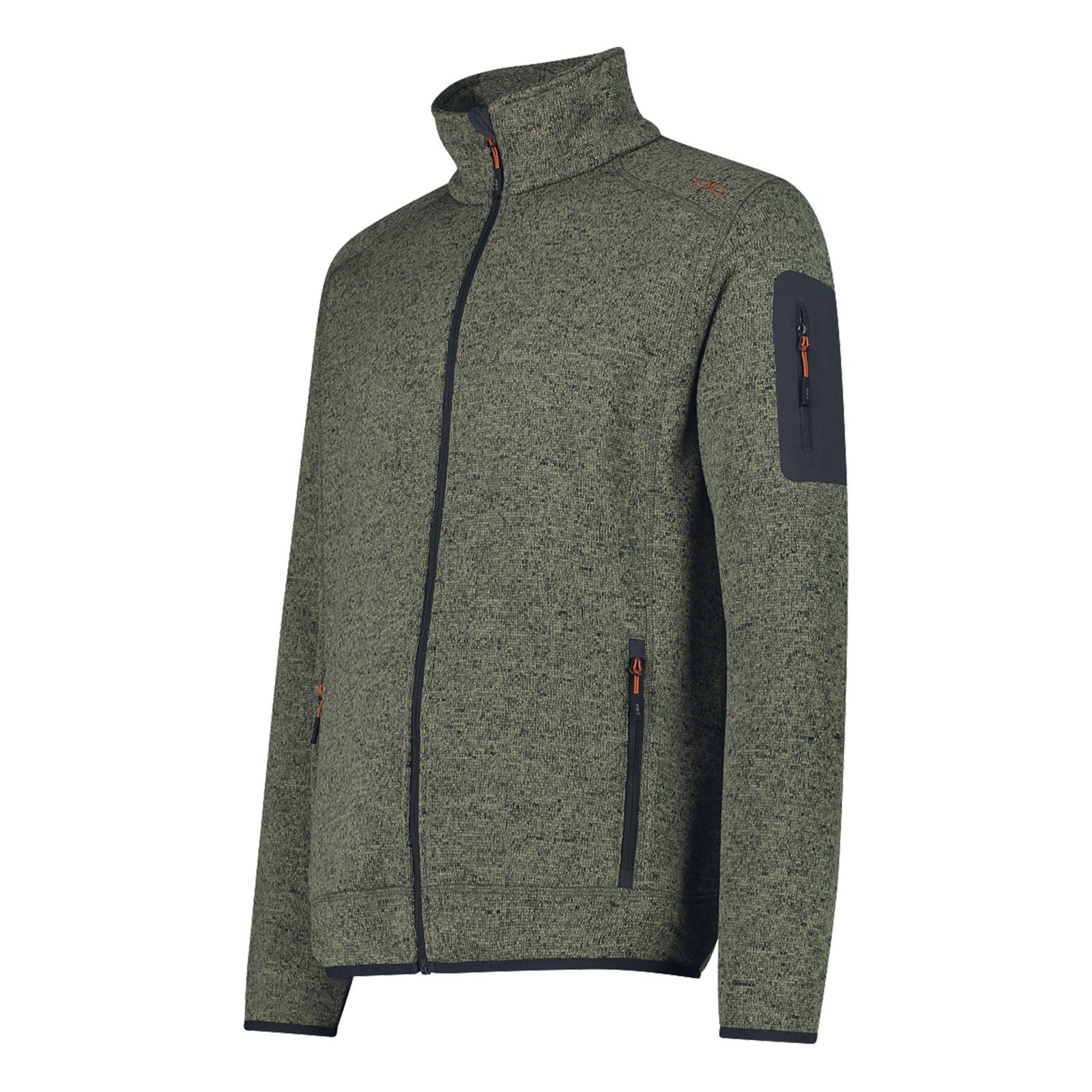 CMP Sweatjacke Man Jacket Knit-Tech speziell verarbeitetes Fleece günstig online kaufen