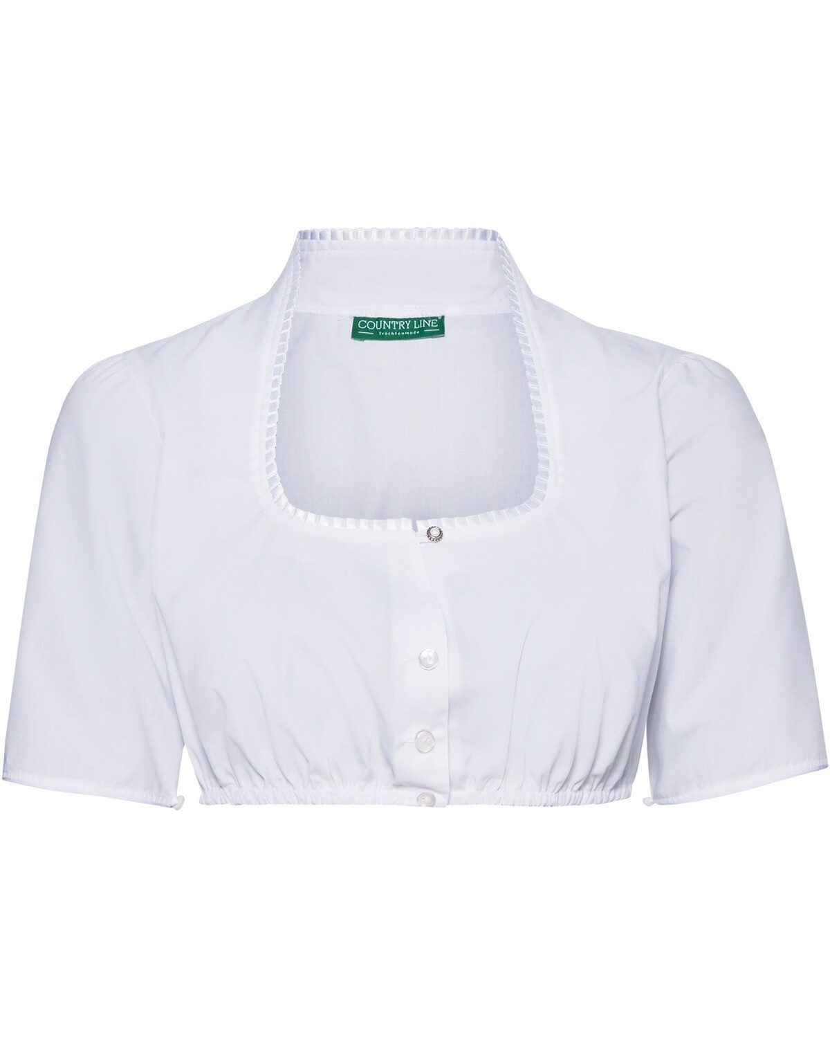 Country Line Dirndlbluse Kurzarm-Dirndlbluse