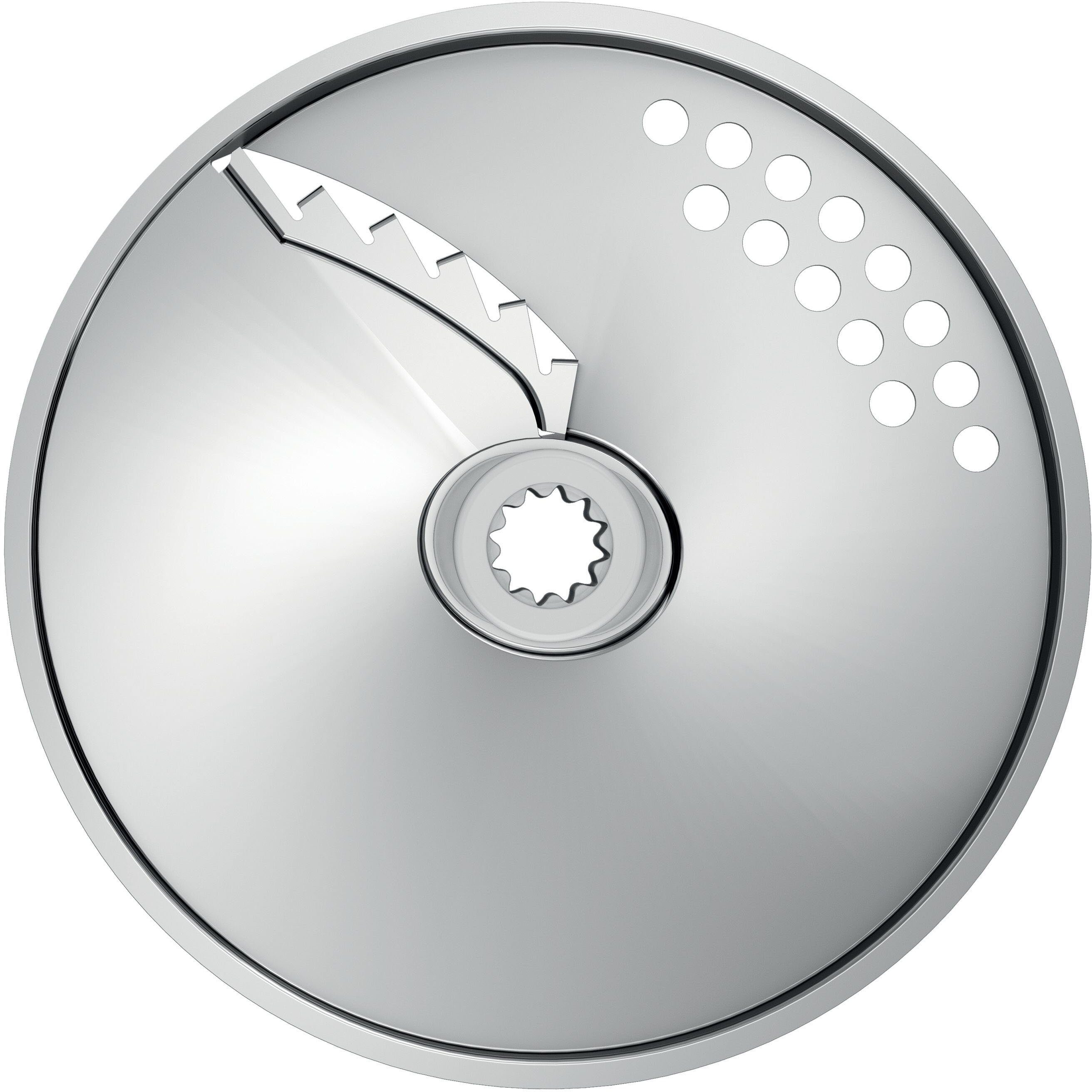 BOSCH Schneideaufsatz MUZ9PS1 Pommes-Frites-Scheibe, Zubehör für OptiMUM (MUM9) Durchlaufschnitzler, für die einfache und schnelle Zubereitung von Pommes frites.