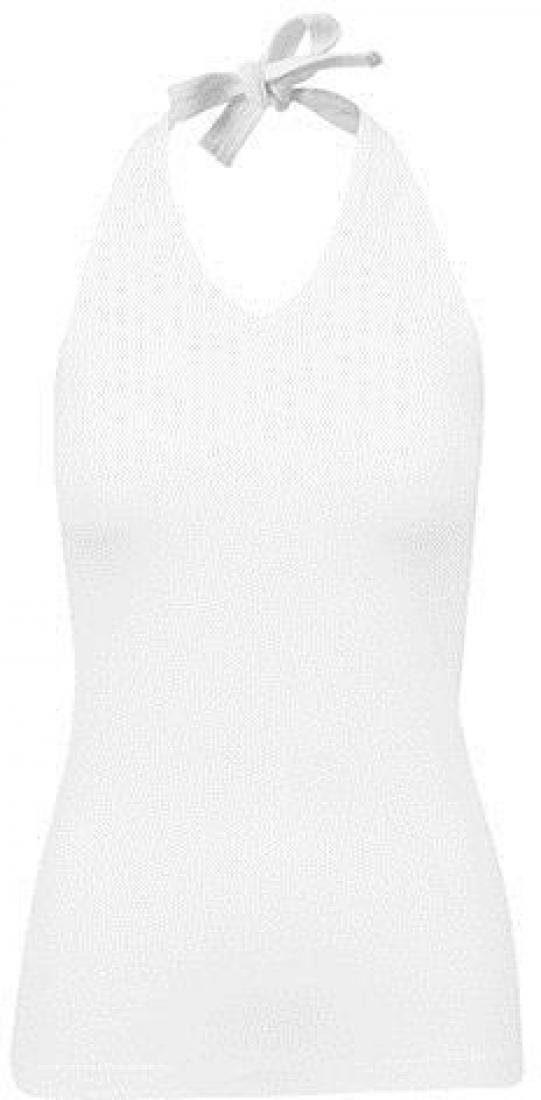 Build Your Brand Tanktop Damen Neckholder Shirt / Stretch-Jersey tailiert