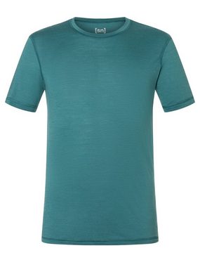 SUPER.NATURAL Funktionsshirt »Merino T-Shirt M BASE TEE 140« atmungsaktiver Merino-Materialmix
