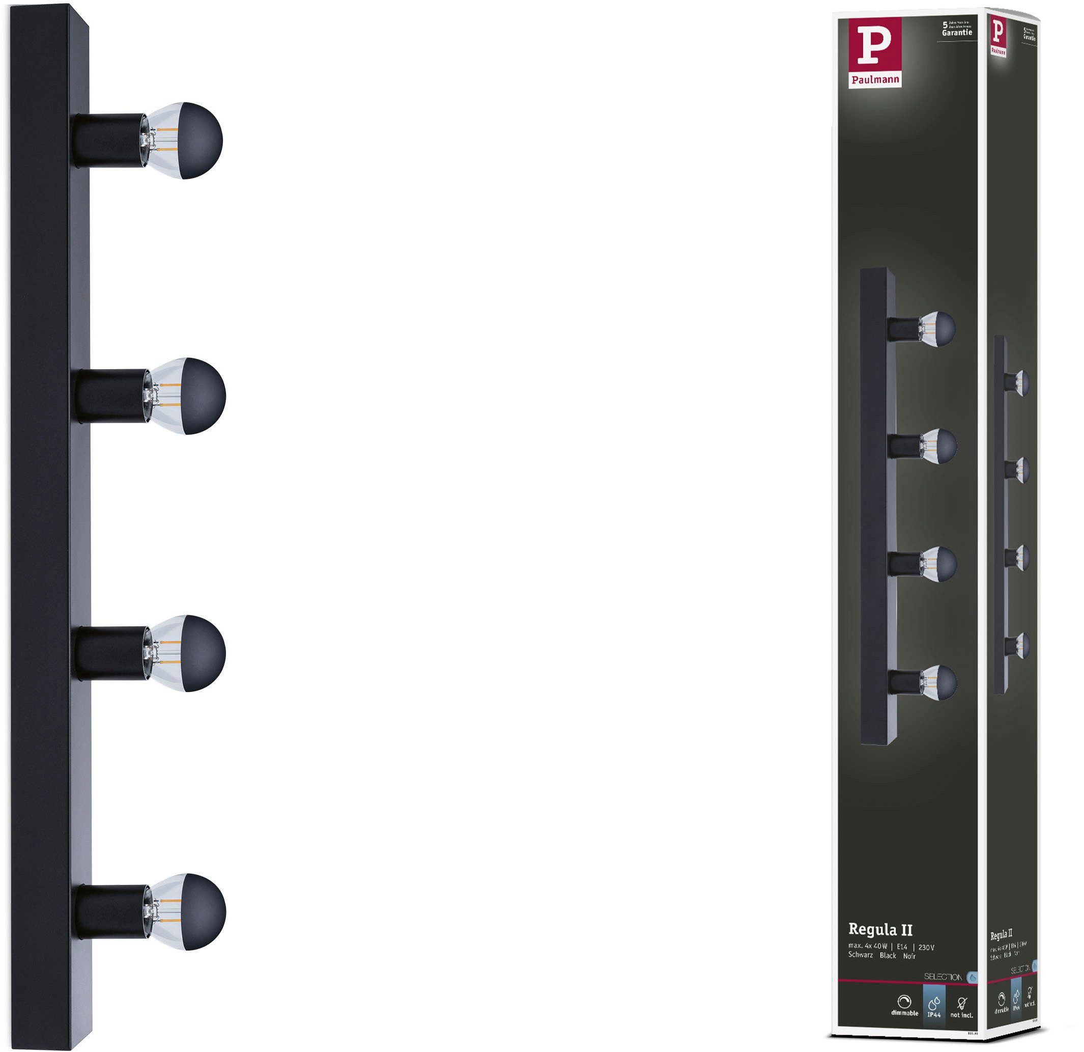 Paulmann Spiegelleuchte Spiegelleuchte IP44 E14 230V günstig online kaufen