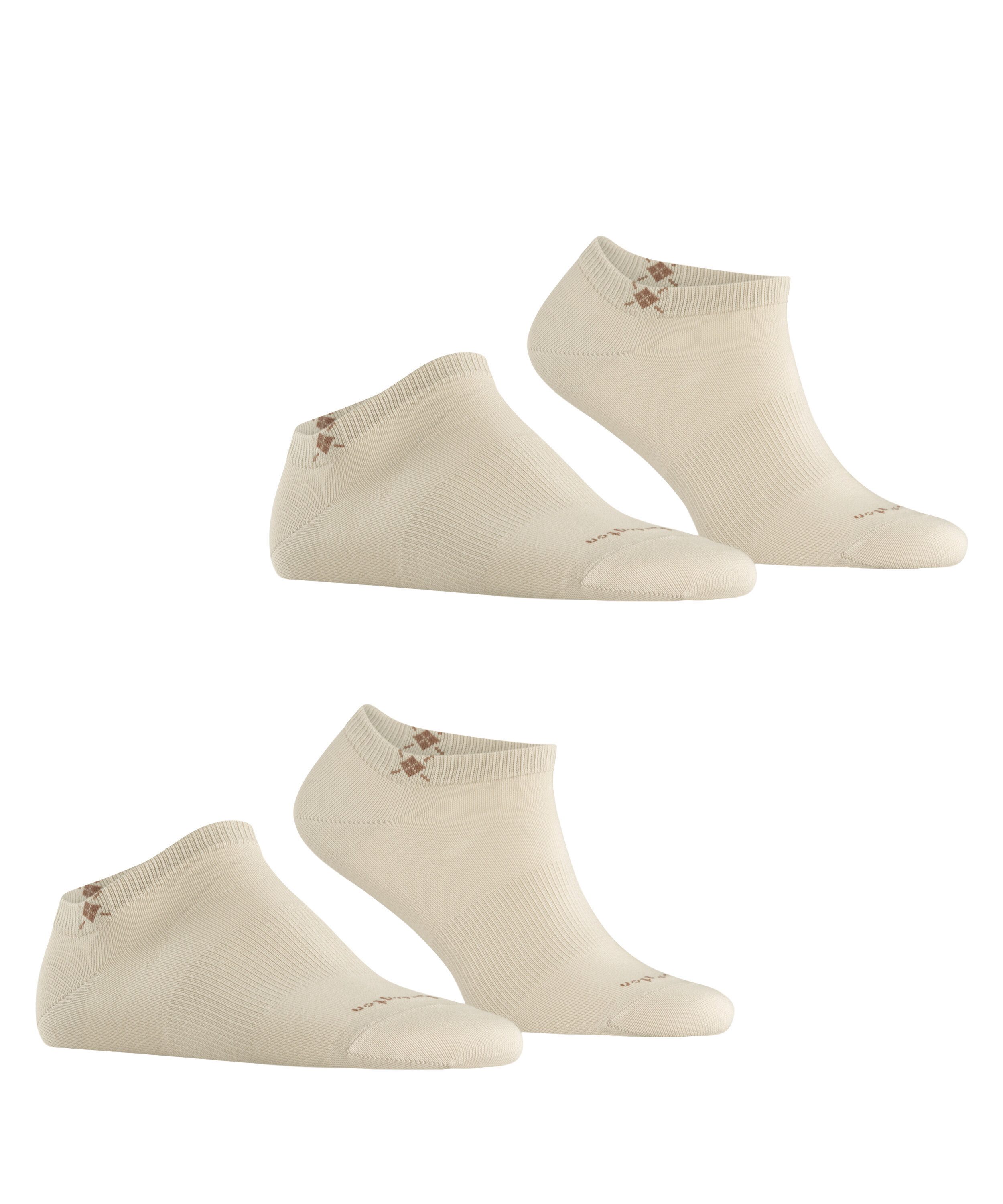 Burlington Sneakersocken Burlington Everyday 2-Pack Herren (2-Paar) aus weicher gekämmter Baumwolle