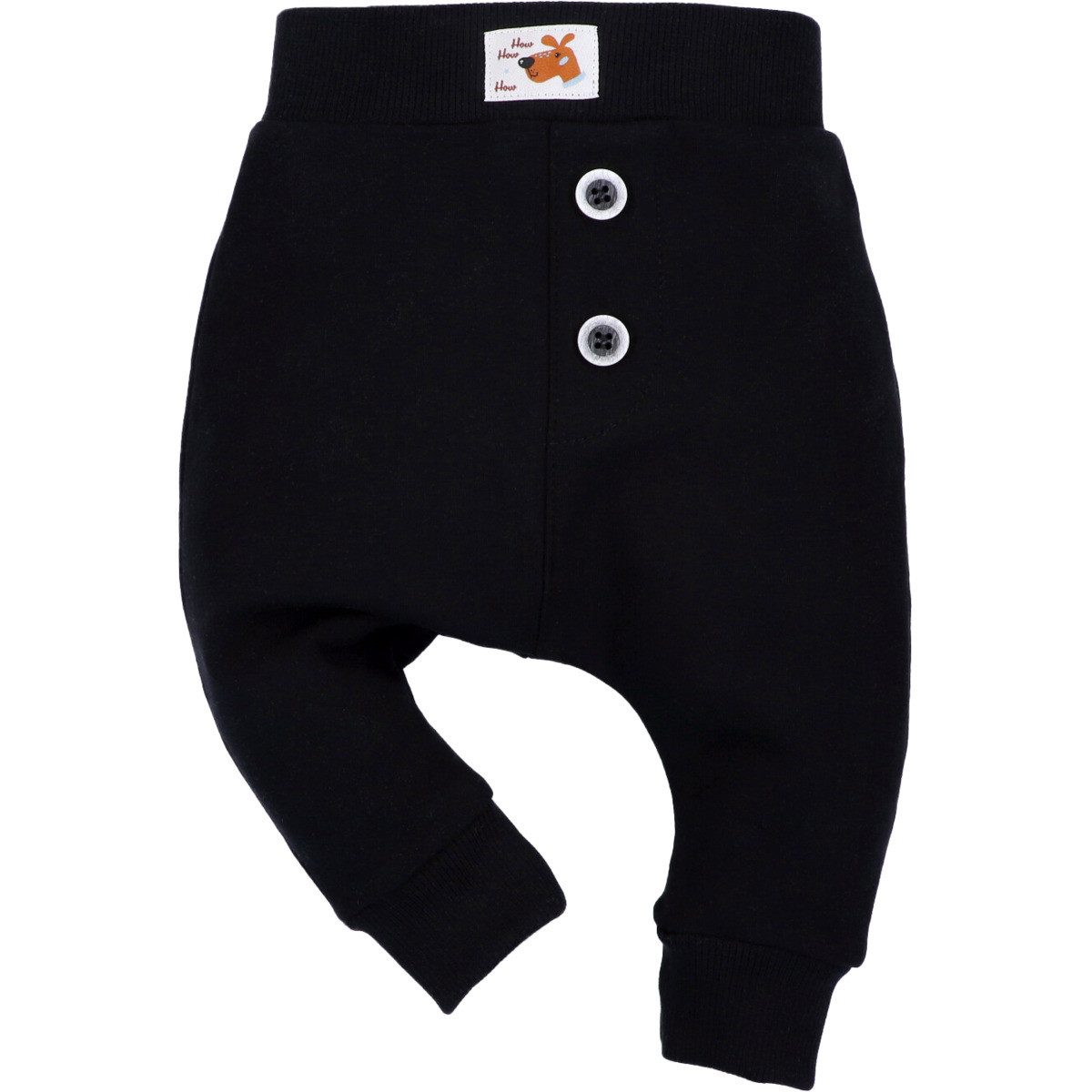 NINI Stoffhose Hund Unisex Kinder (1-tlg) Stoffhose, Jogginghose, Jogger, Sporthose, Chino