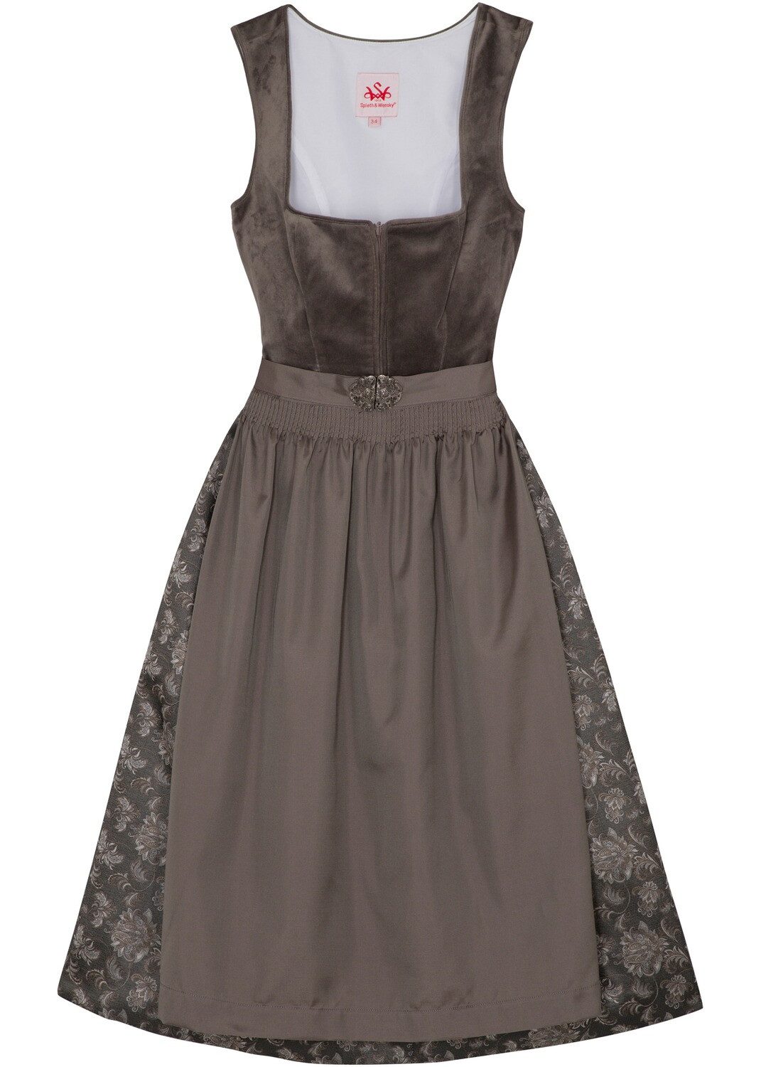Spieth & Wensky Dirndl Midi Dirndl günstig online kaufen