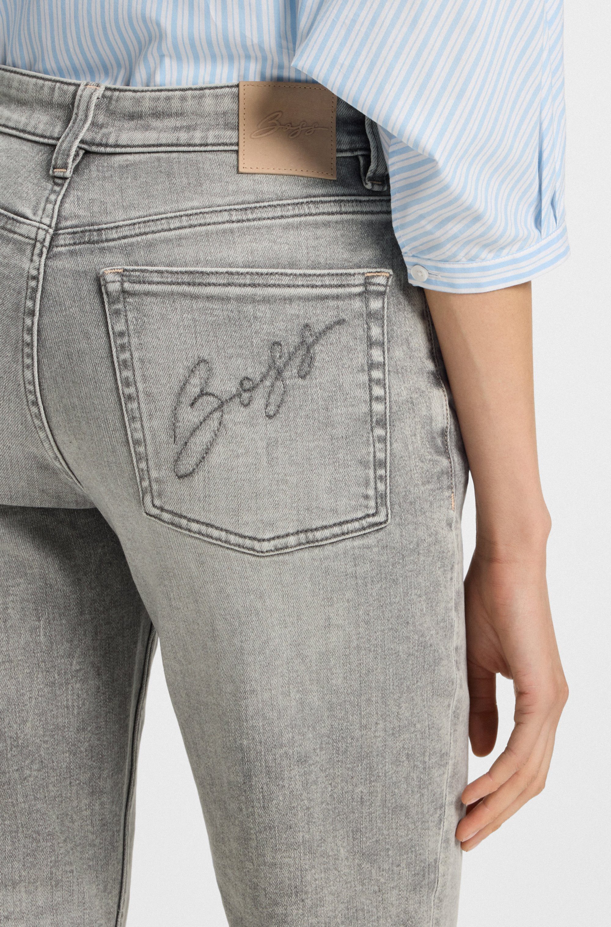 BOSS ORANGE 7/8-Jeans SOFT KICK FLARE günstig online kaufen