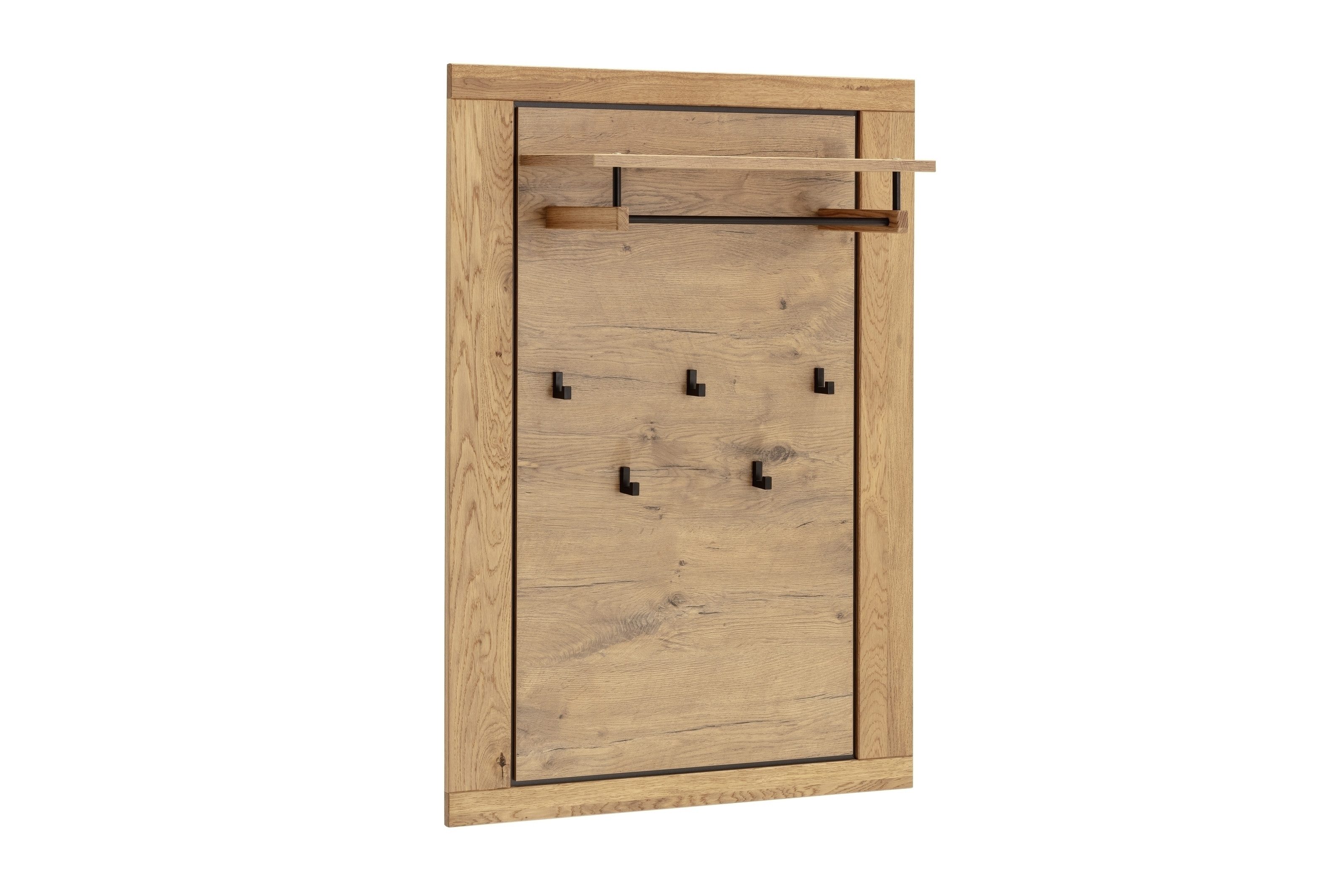 freiraum Garderoben-Set Greno, (2-teilig) Massivholzfront - Teilmassiv - 80x200,5x40 (BxHxT)
