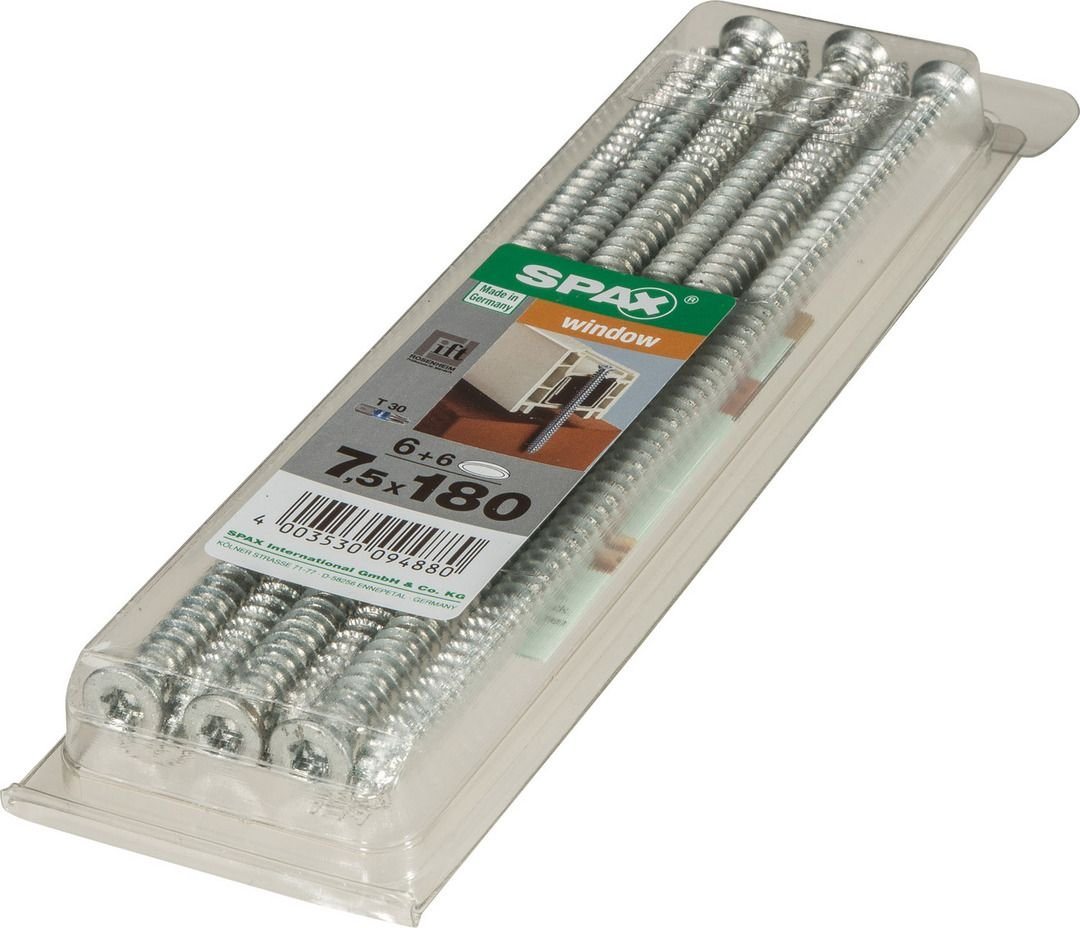Thumbnail - SPAX Holzbauschraube Spax Rahmenanker 7.5 x 180 mm TX 30 - 6 Stk.