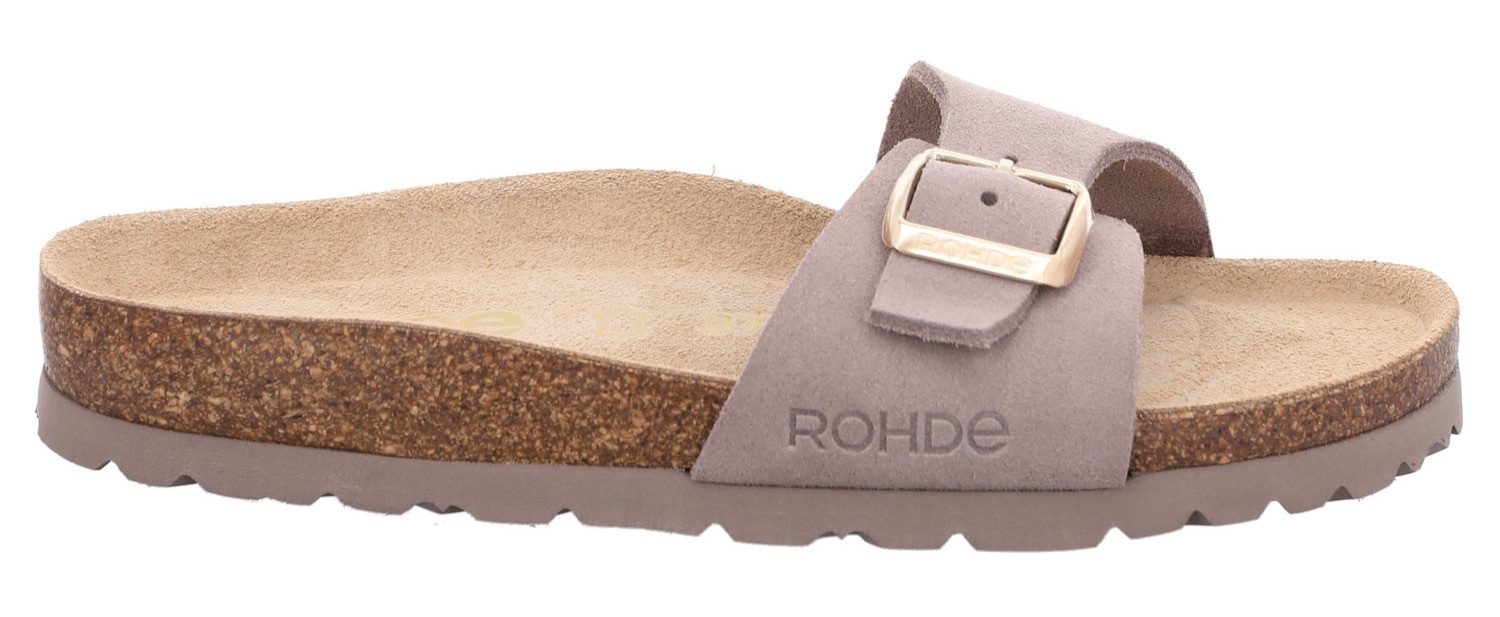 Rohde Pantolette, Keilabsatz, Sommerschuh, Schlappen mit vorgeformtem Softf günstig online kaufen