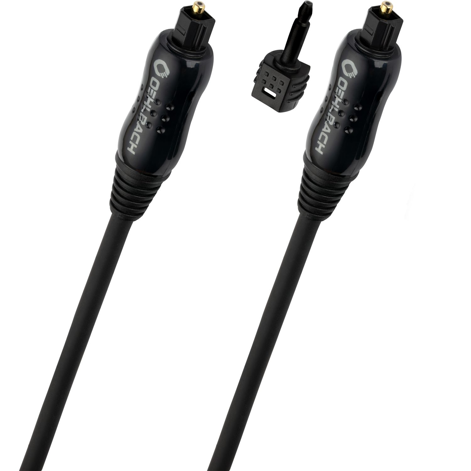 OEHLBACH Opto Star Black Optisches-Kabel, Toslink, Toslink (100 cm), Flexibel, Hohe Lichtausbeute