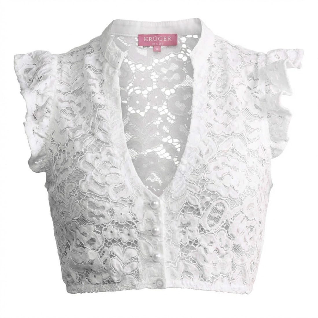 Krüger Madl Dirndlbluse Dirndlbluse Lorea ecru