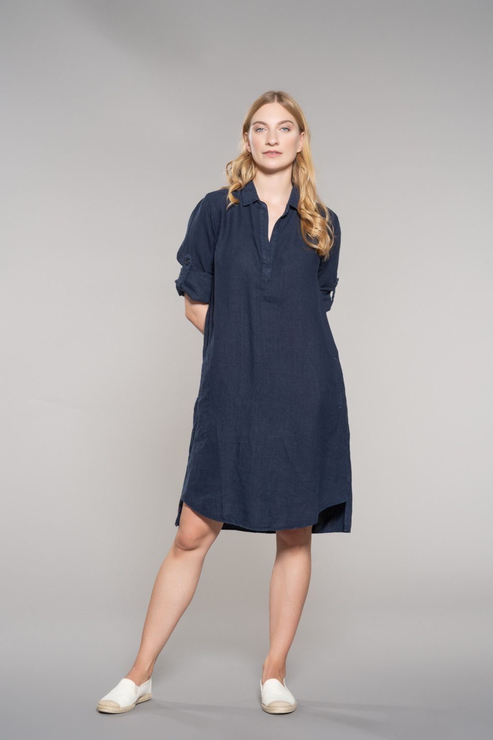 Feuervogl Hemdblusenkleid fv-Kl:eo, Tunika, adjustable sleeve, günstig online kaufen