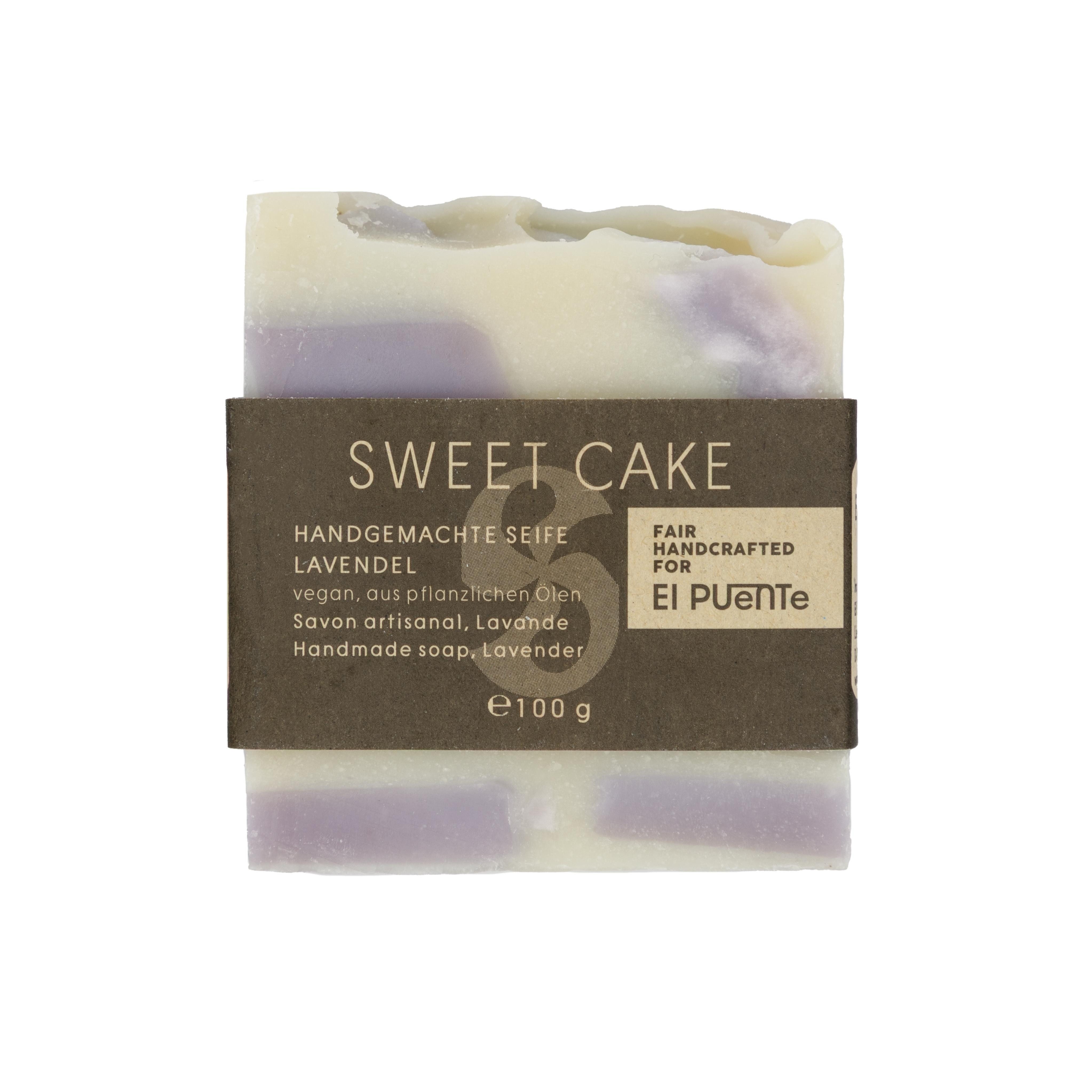 El Puente Handseife Seife "Sweet Cake", Vegan, Handmade