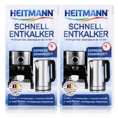 HEITMANN Heitmann Schnell-Entkalker 2x15g - Natürlicher Universalentkalker (1er Entkalker