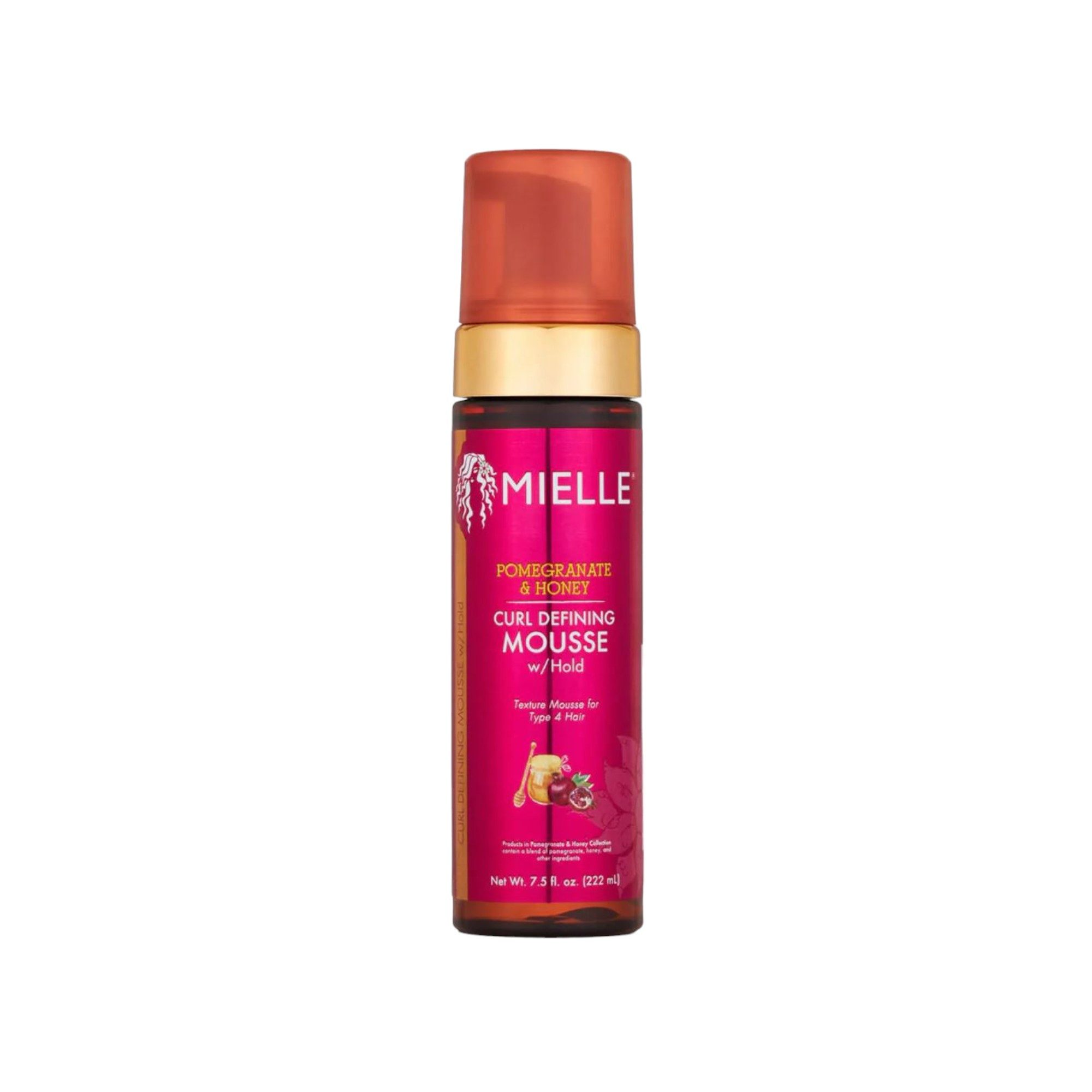 Mielle Organics Haarschaum Mielle Pomegranate & Honey Curl Defining Mousse With Hold 7.5 Oz