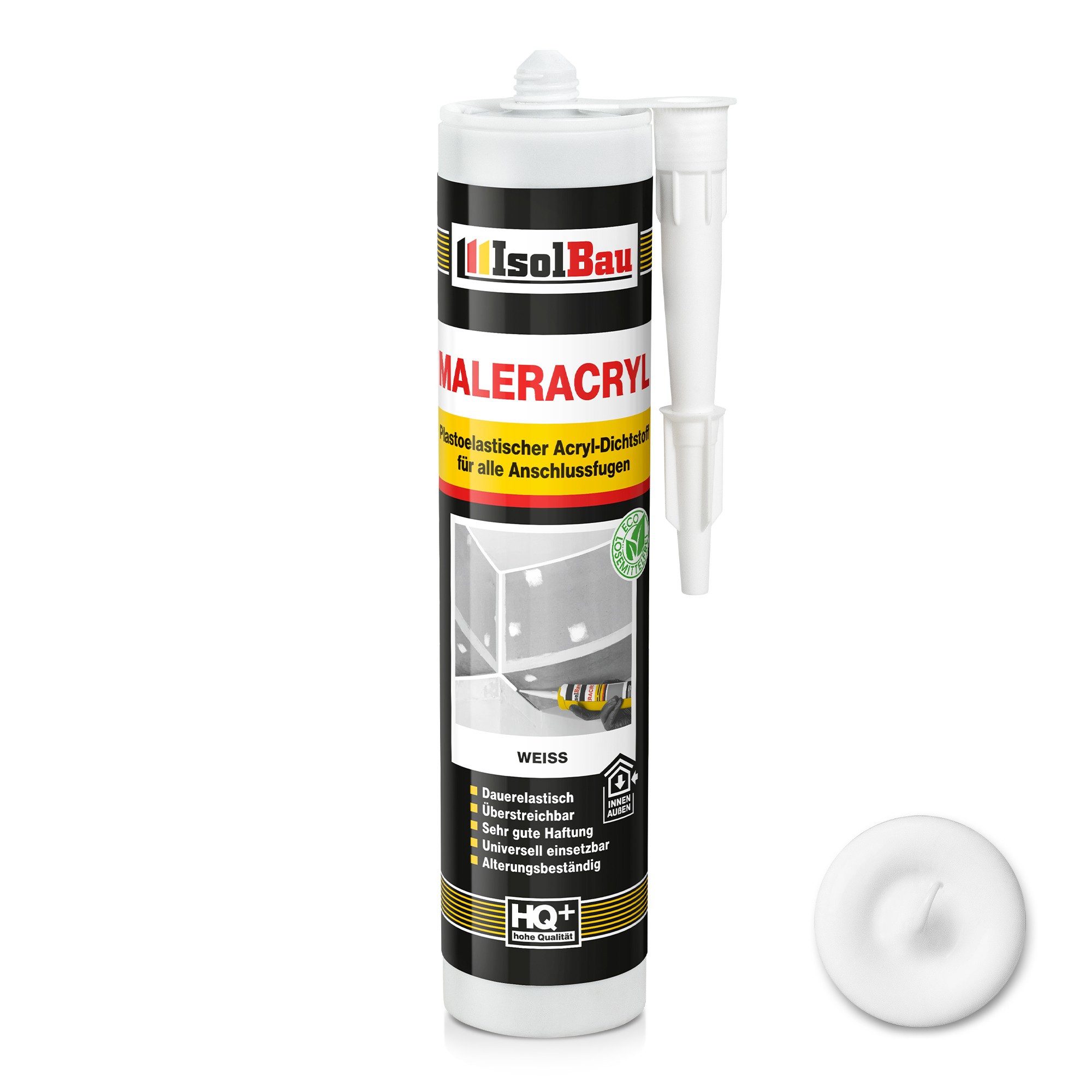 None Spachtelmasse Maleracryl Bauacryl 300 ml Weiß Acryl Dichtstoff Innen A günstig online kaufen