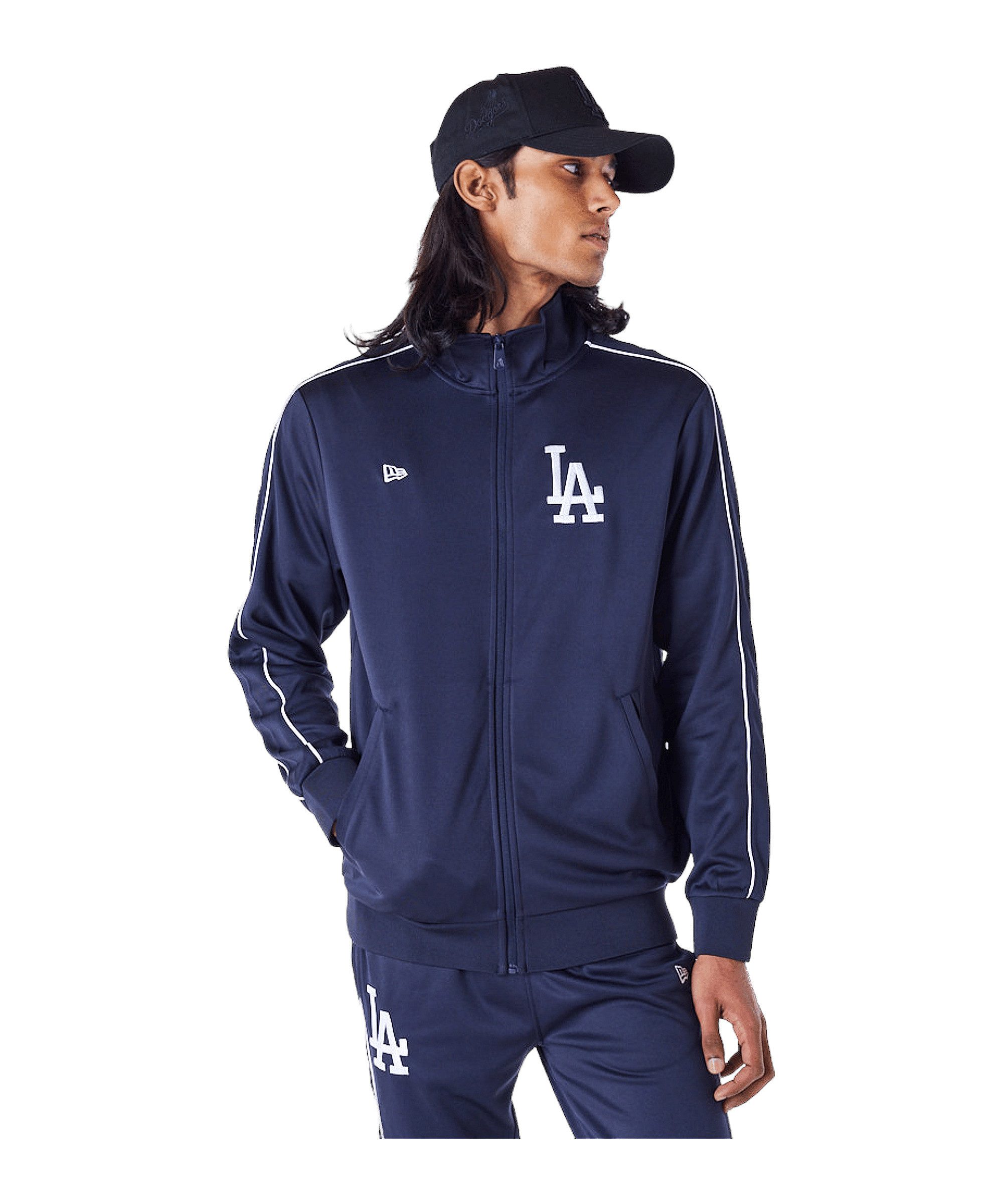 New Era Sweatjacke New Era Mlb Los Angeles Jacke Trainingsjacken Polyester