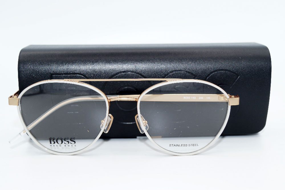 BOSS Brille HUGO BOSS Brillenfassung Brillengestell Eyeglasses Frame BOSS 1162 24S