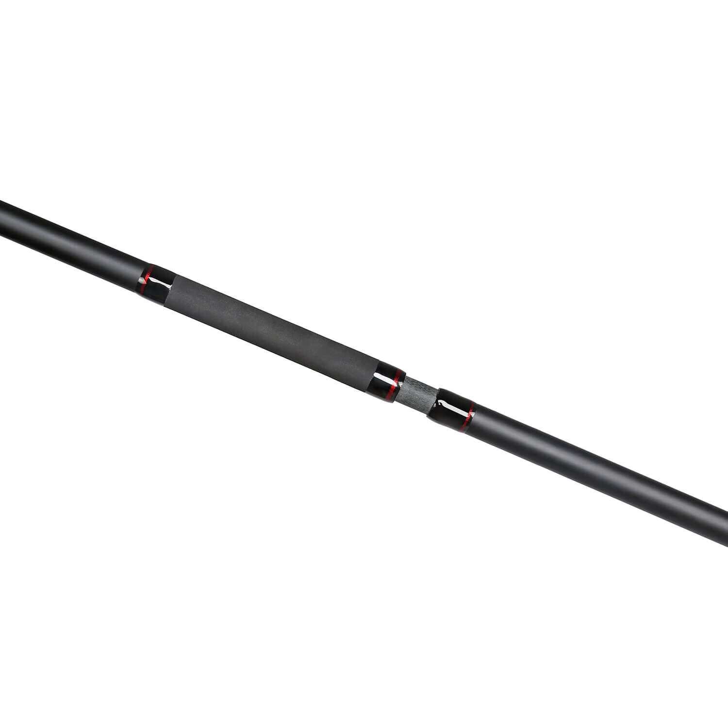 MK Angelsport Angelkescher Karpfenkescher 42 inch 2 tlg. gummiert Carp Landing Net mit Auftriebsk