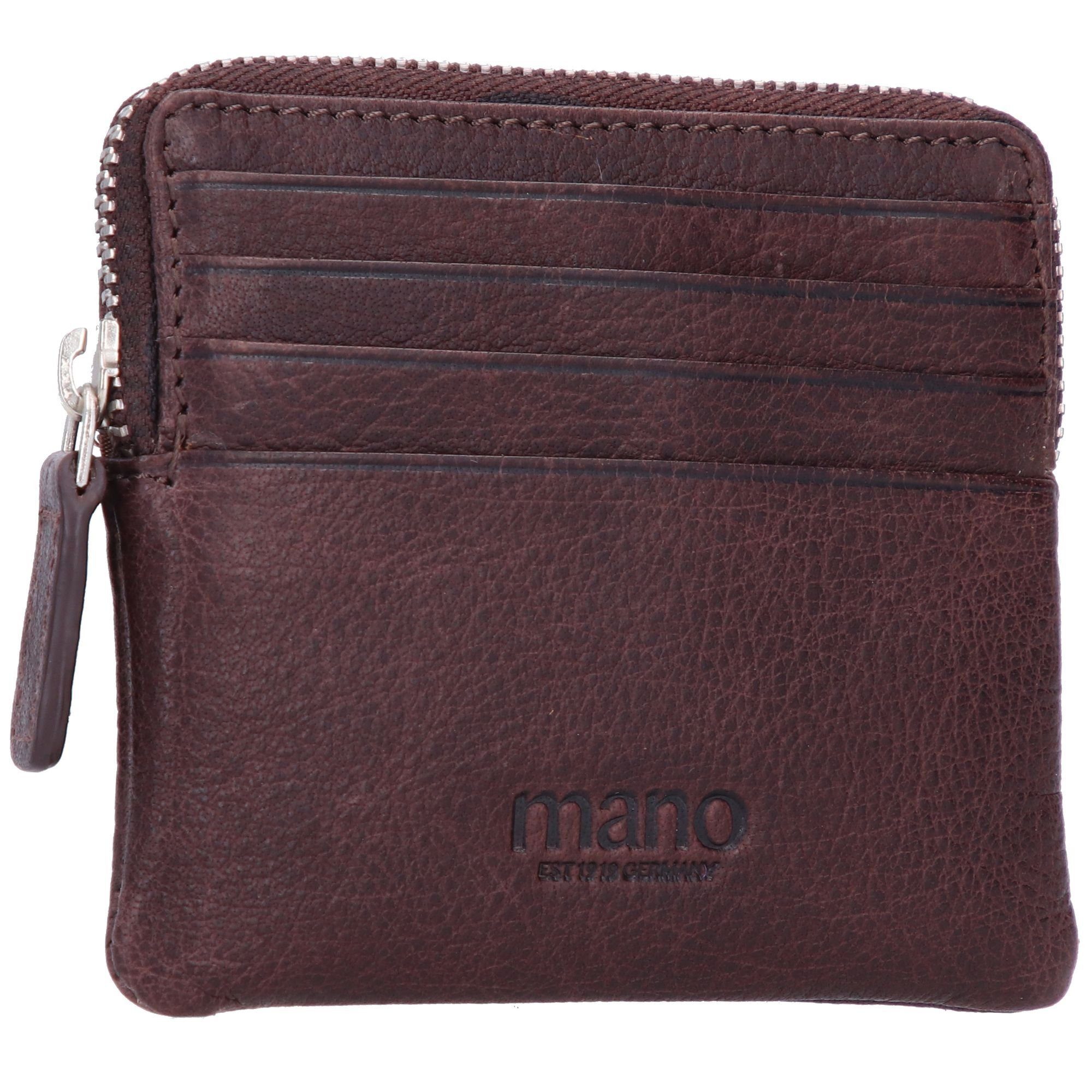 Leder MANO Don Etui dunkelbraun Pietro,