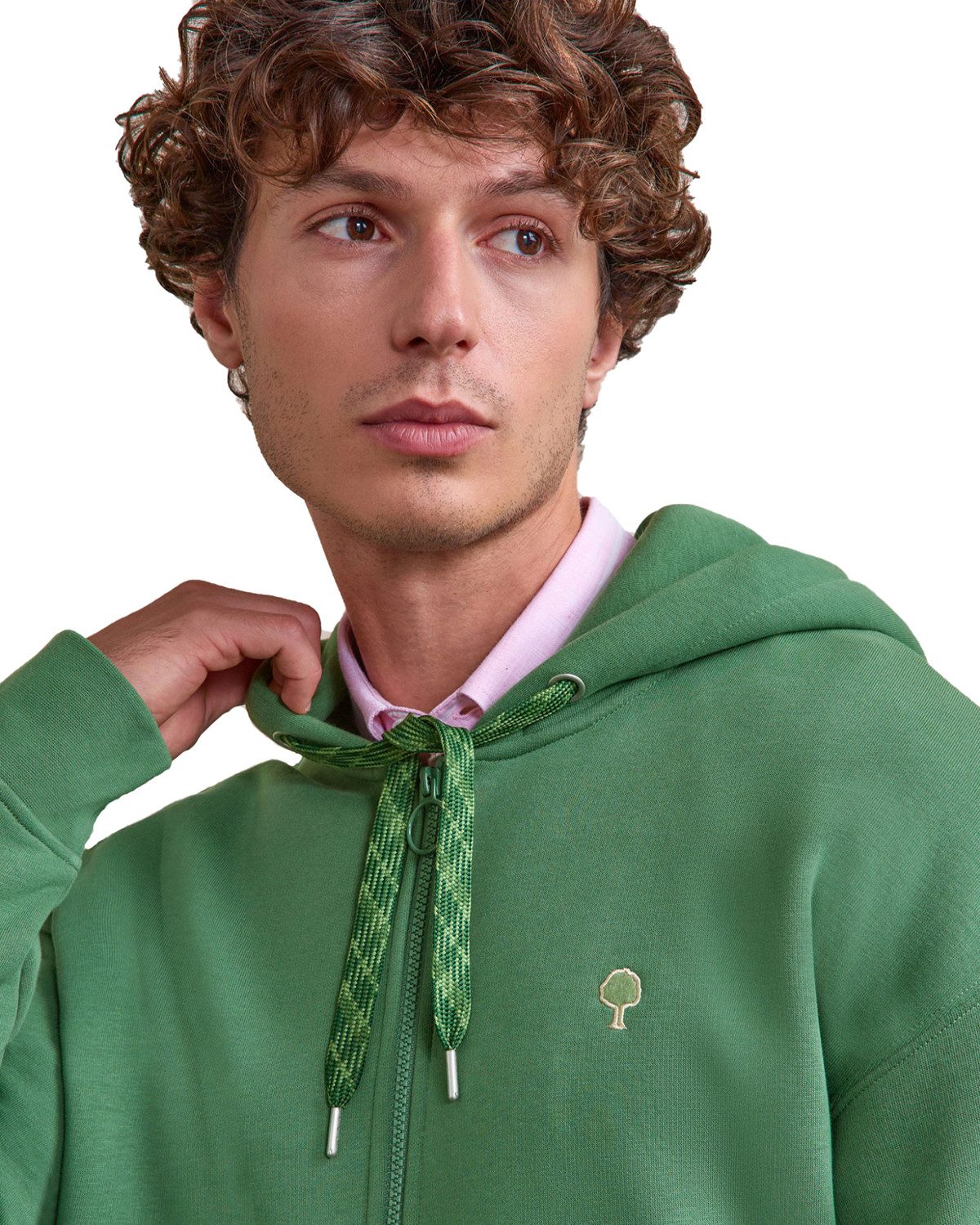 FAGUO Kapuzensweatjacke Mesnil (kein Set) mit Baumwolle
