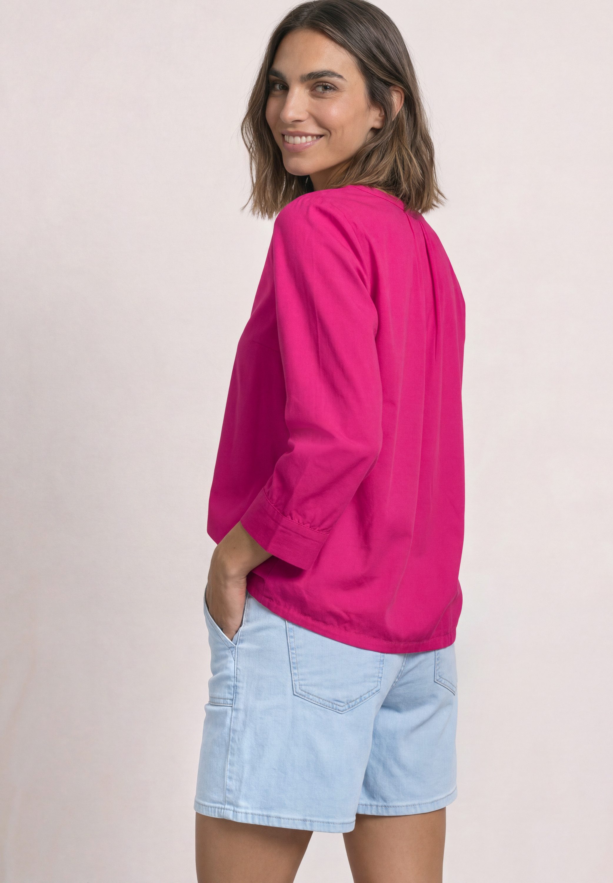STREET ONE Shirtbluse mit 3/4 Ärmeln
