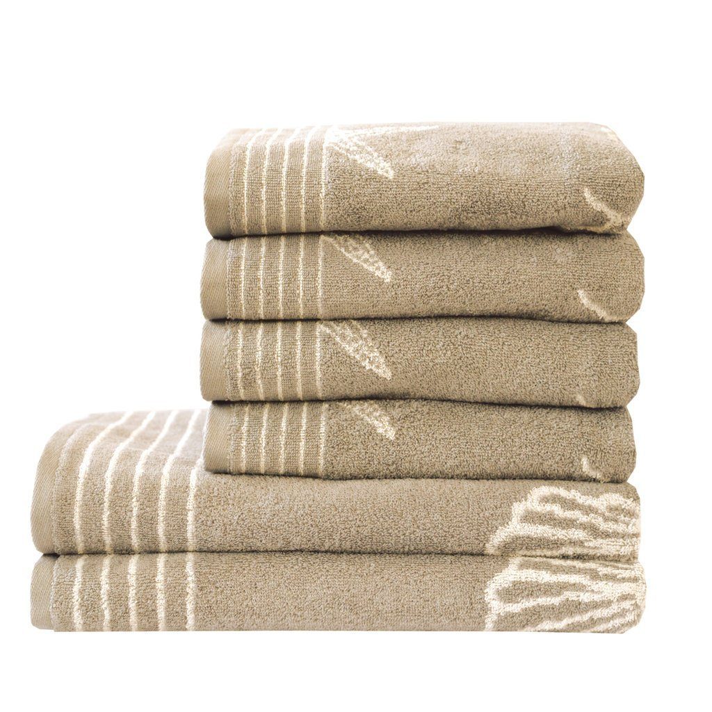 Dyckhoff Handtuch Frottierserie 'Seashell', (1-St) günstig online kaufen