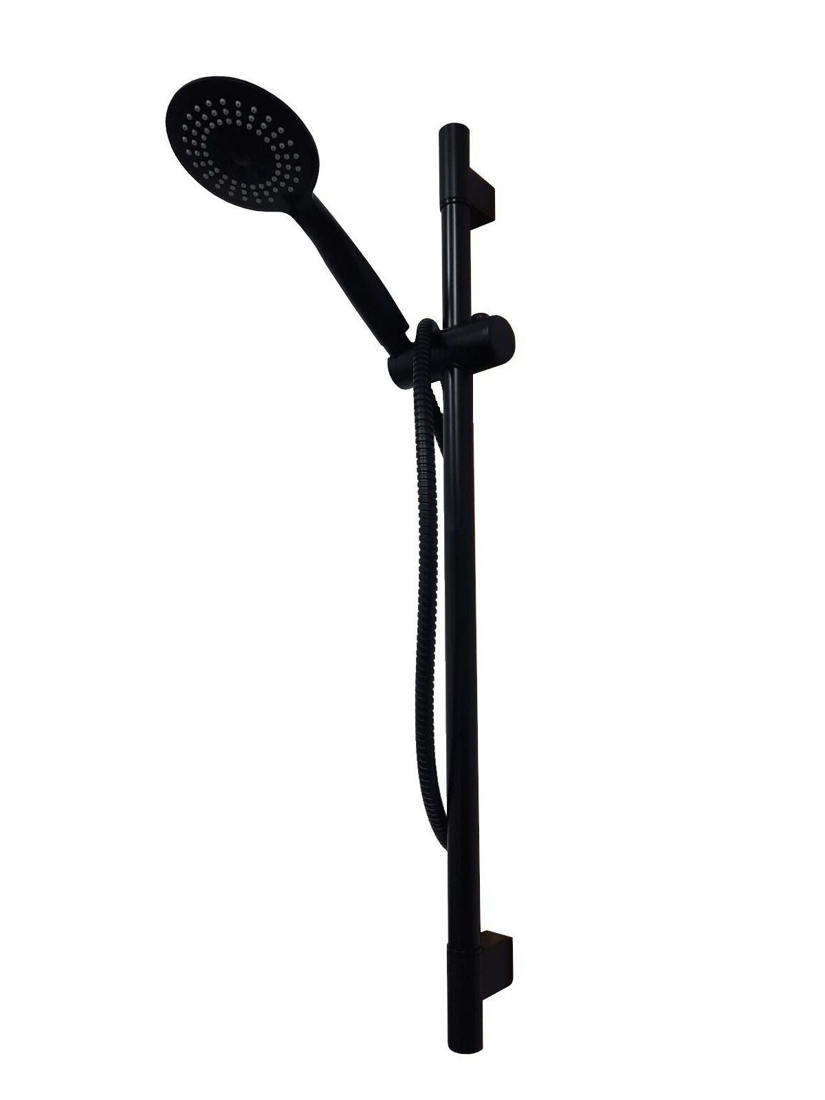 Provance Duschbrause Duschgarnitur mit 5 Funktionen inkl. Halterung Schwarz günstig online kaufen