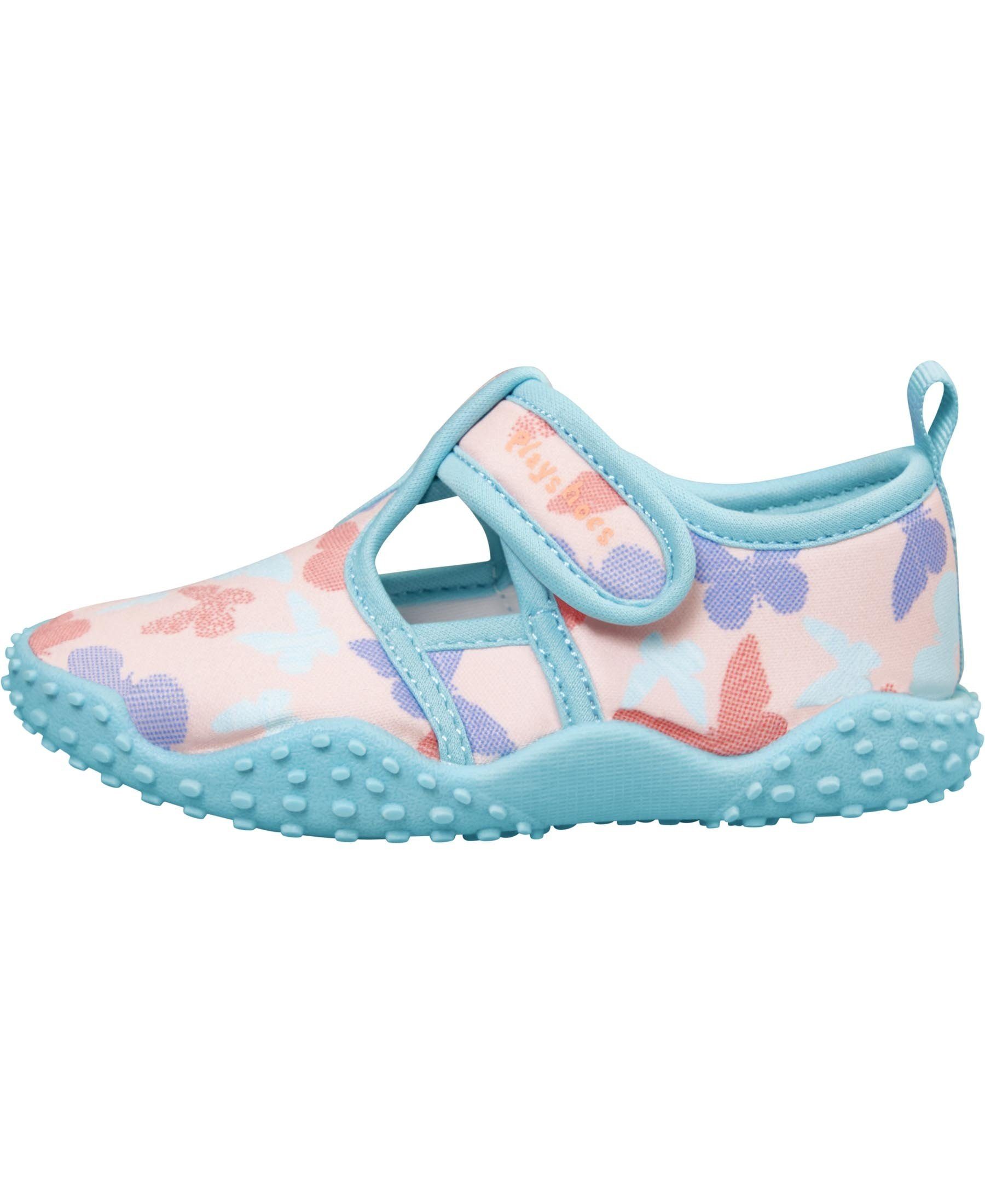 Schmetterlinge Playshoes Aqua-Schuh Badeschuh