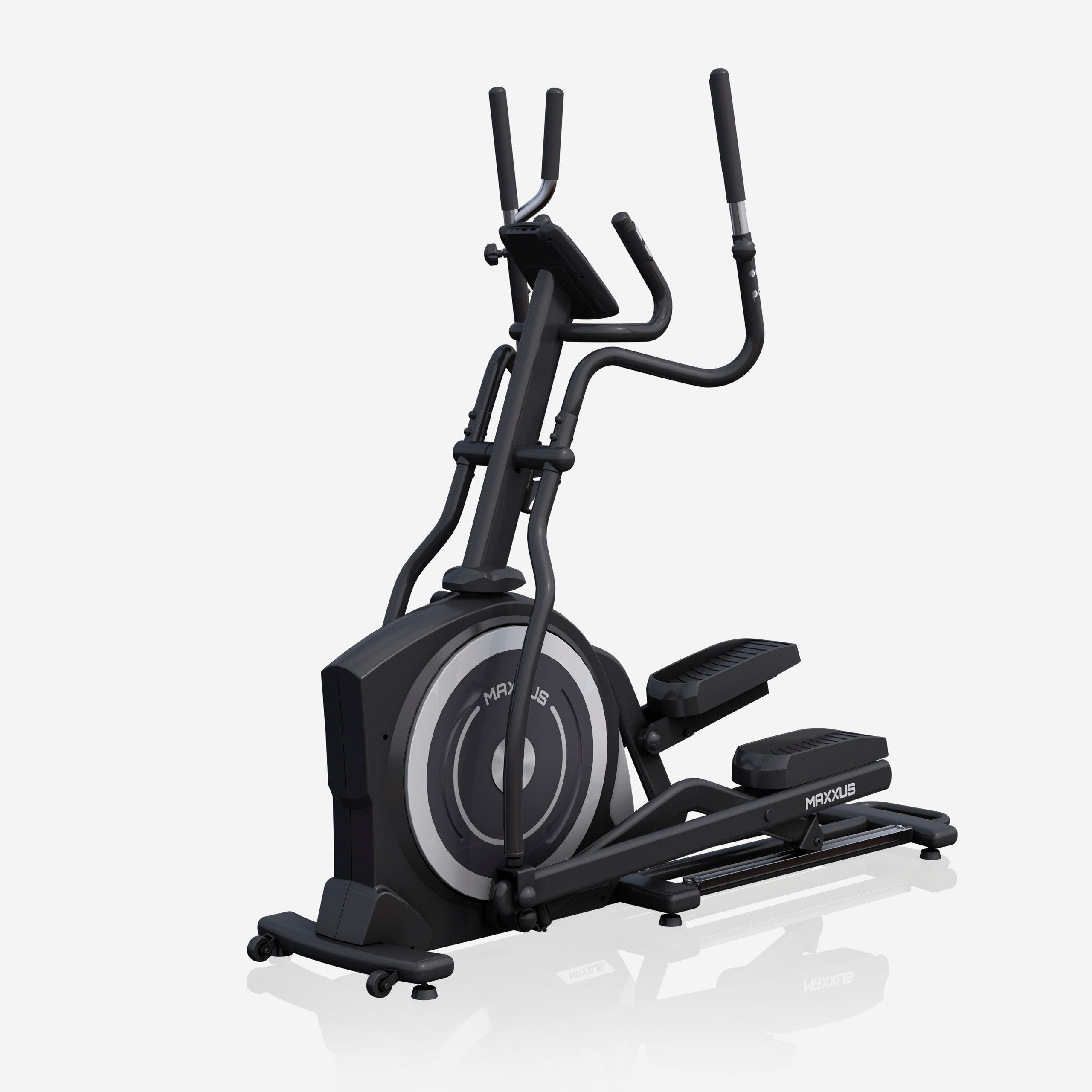 MAXXUS Crosstrainer CX 7.8, Ellipsentrainer für Zuhause, Heimtrainer, 12 Programme (1-tlg), Verstellbar, bis 180kg, Magnetbremssystem, Handpulssensoren