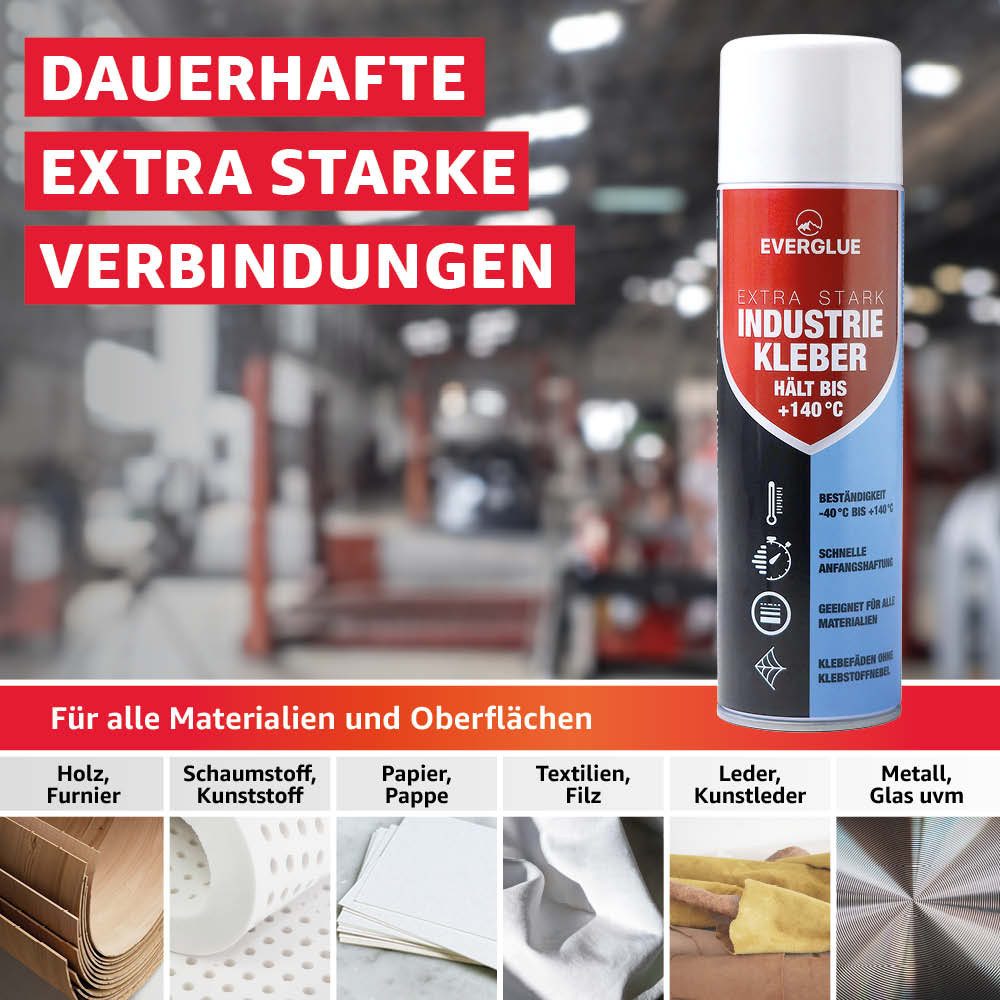 Everglue Sprühkleber 3x Everglue Industriekleber Extra günstig online kaufen