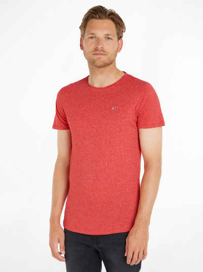 Tommy Jeans T-Shirt TJM SLIM JASPE C NECK Classics Slim Fit mit Markenlabel
