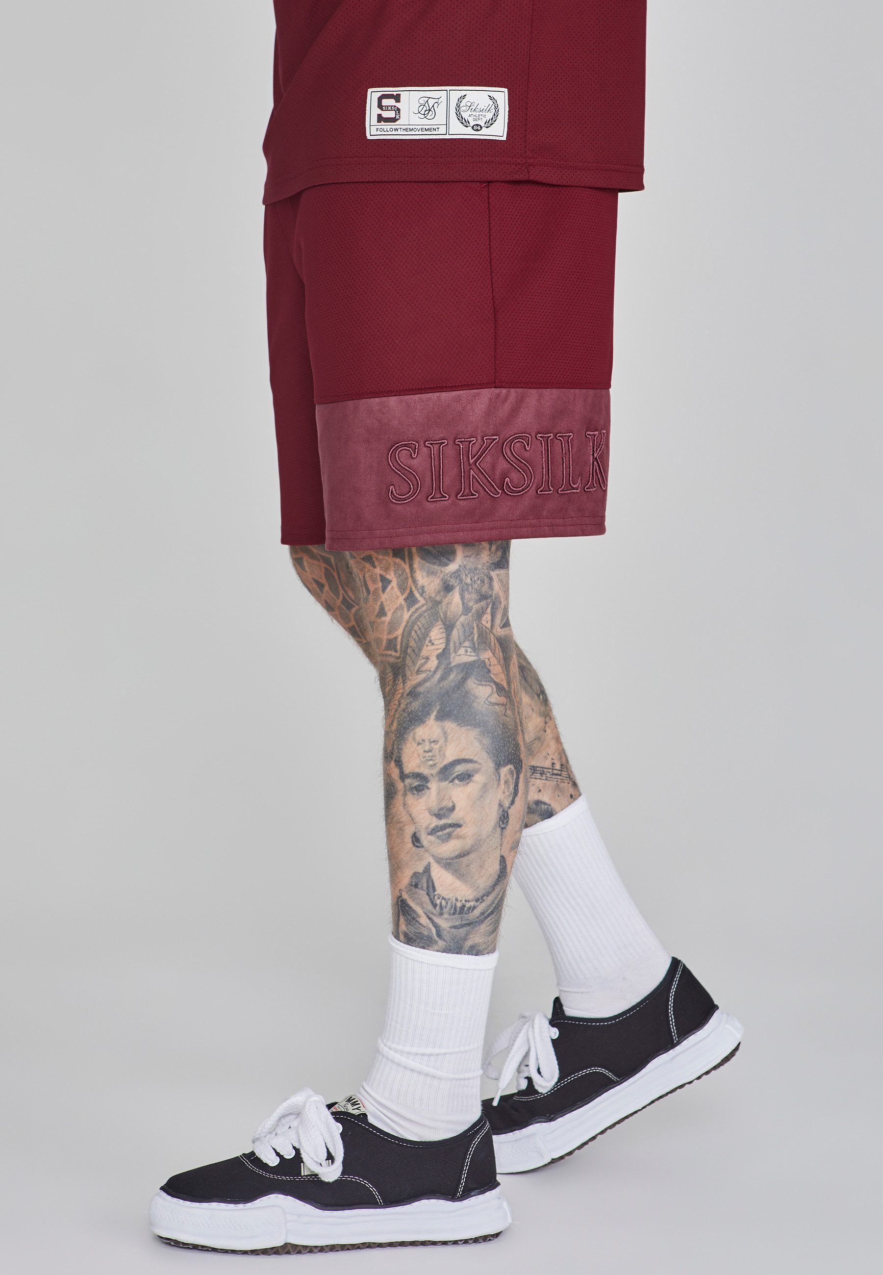 Siksilk Шорти SikSilk Herren Bordeaux Dynamic Шорти