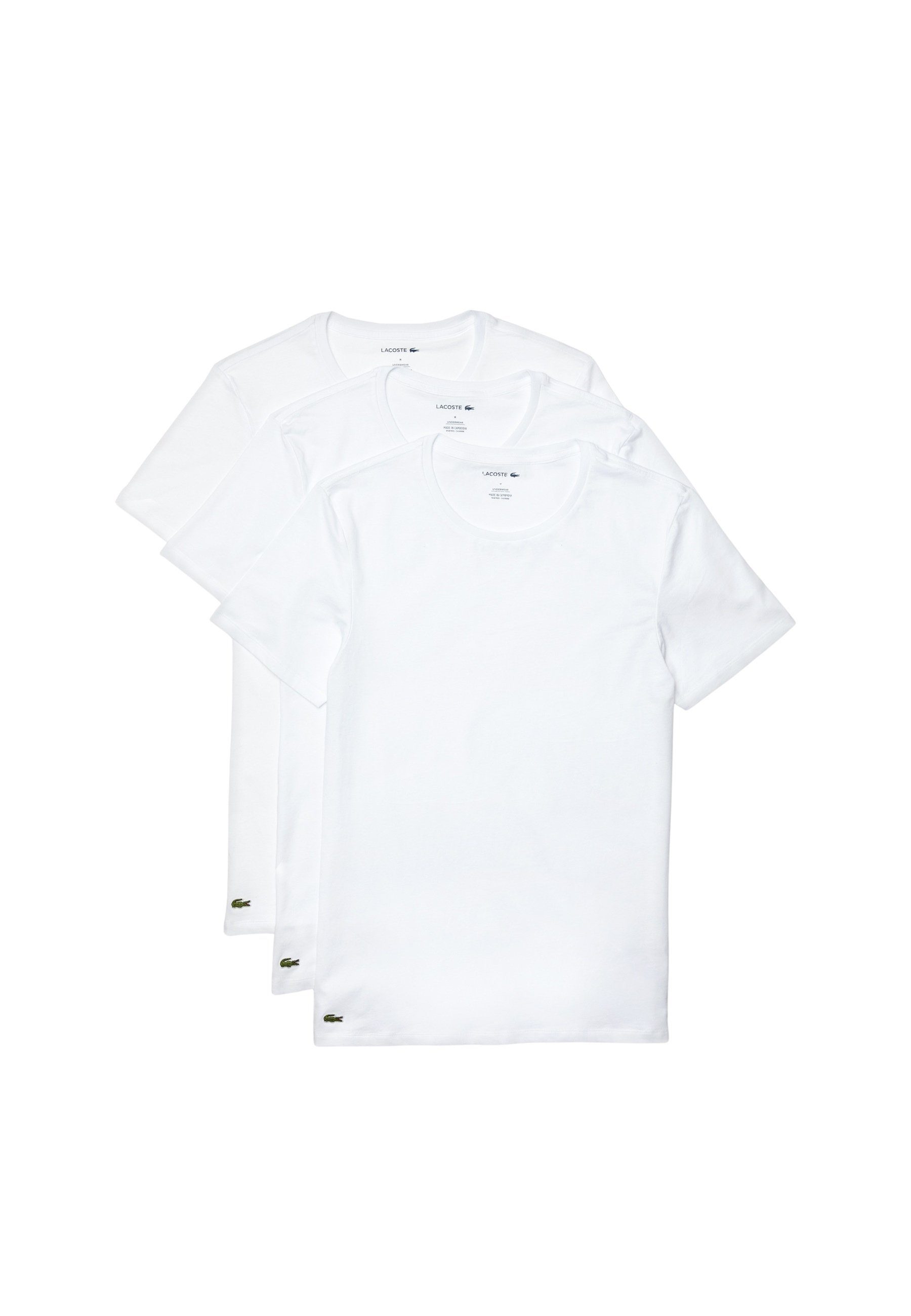 Lacoste T-Shirt T-Shirt 3 Pack Rundhals günstig online kaufen