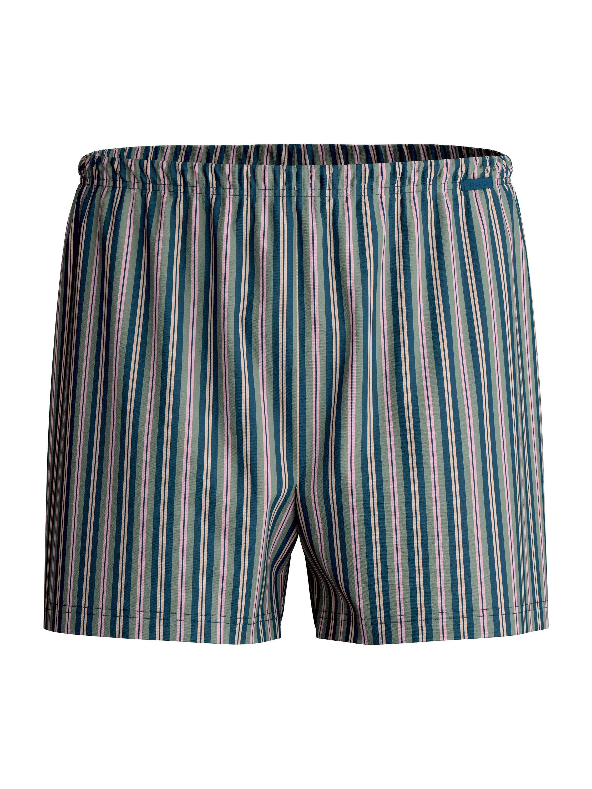CALIDA Boxershorts Prints Herren (1-St) weich, locker geschnitten und formstabil