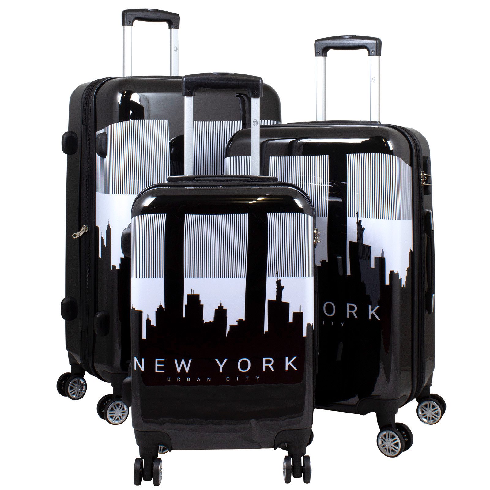 Trendyshop365 Hartschalen-Trolley New York, Koffer Manhattan günstig online kaufen
