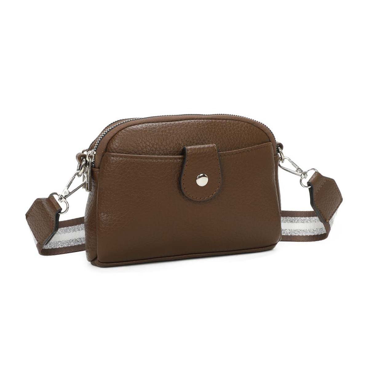 Schultertasche Damen kleine Umhängetasche Crossover Geldbörse CrossBody Handytasche