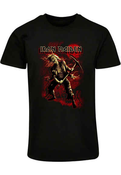 Merchcode T-Shirt Merchcode Herren Iron Maiden - Breeg Basic T-Shirt (1-tlg)