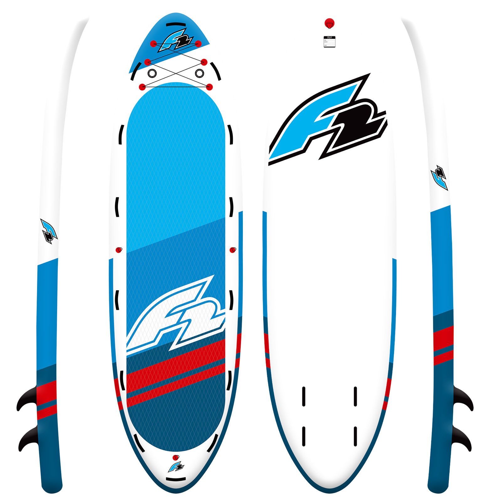 F2 SUP-Board F2 SUP Stand Up Paddle Board Big SUP Star 15'7'' Blau