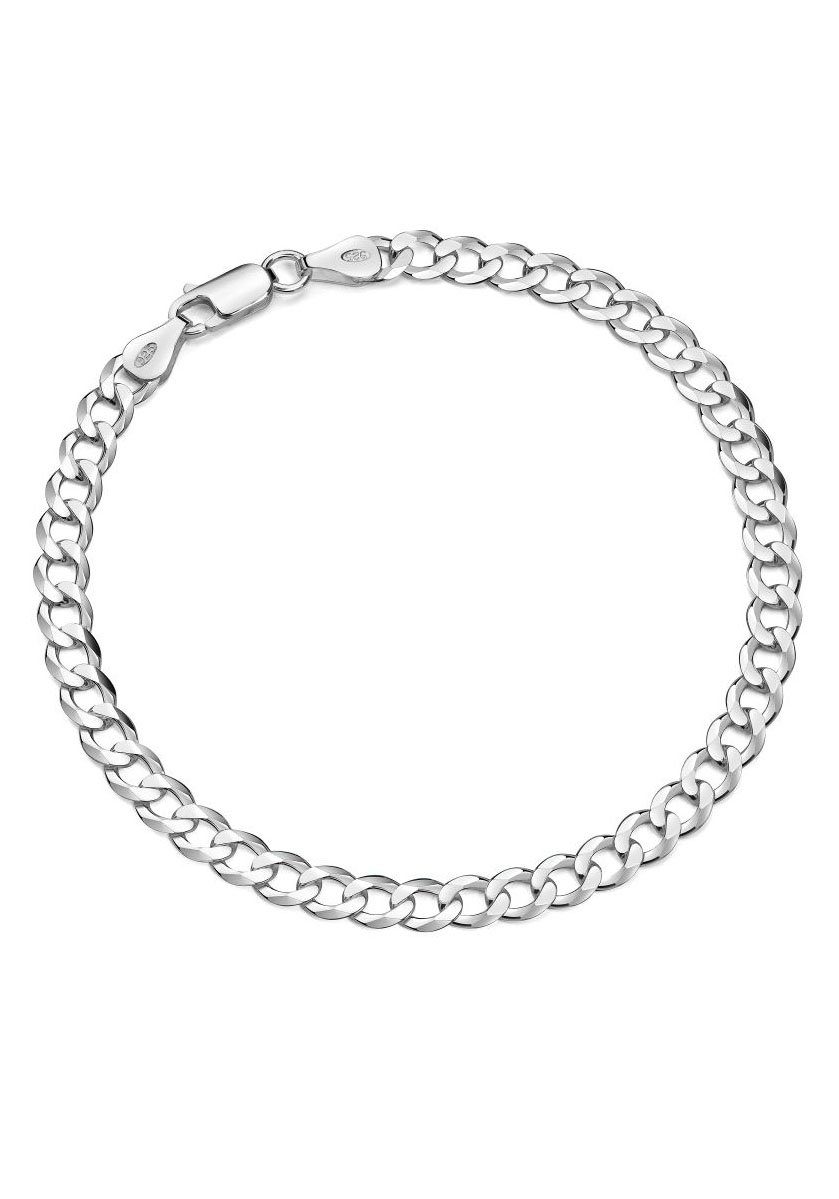 Firetti Armband Schmuck Geschenk Silber 925 Armschmuck Armkette  Panzerkette, zu Hoodie, Kleid, Shirt, Jeans, Sneaker! Anlass Geburtstag  Weihnachten, Lässiges Schmuckstück für Frauen und Männer