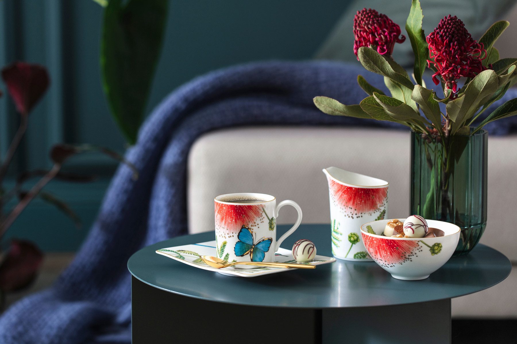 Villeroy & Boch Kaffeeservice Amazonia Kaffeeobertasse 0,21 l Set6, Premium Bone Porcelain – Bild 3 von 4