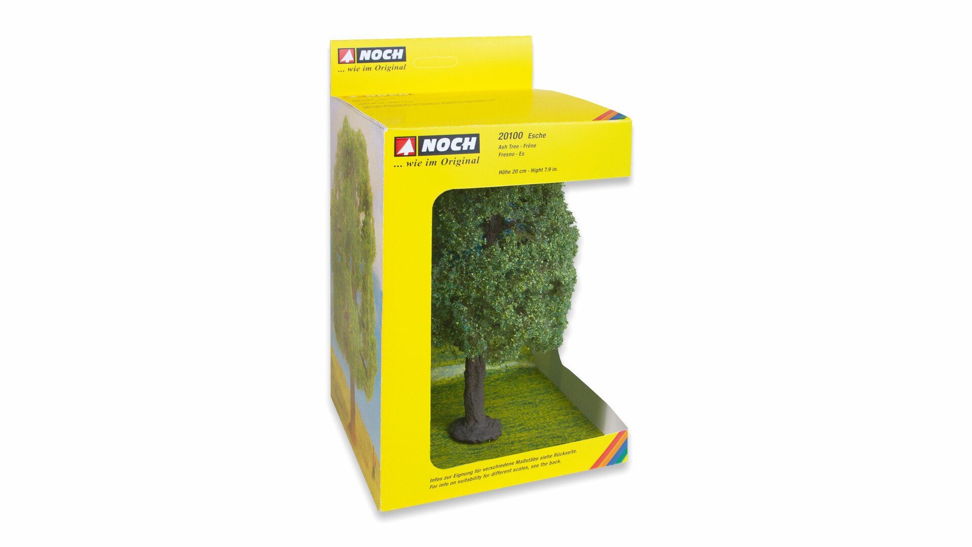 NOCH Dekobaum NOCH® Esche, detailgetreuer Modellbaum, 20 cm hoch