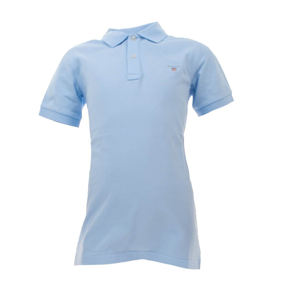 Gant Poloshirt 902201 Kinder Unisex Poloshirt Original Pique aus Baumwolle Hellblau(468)