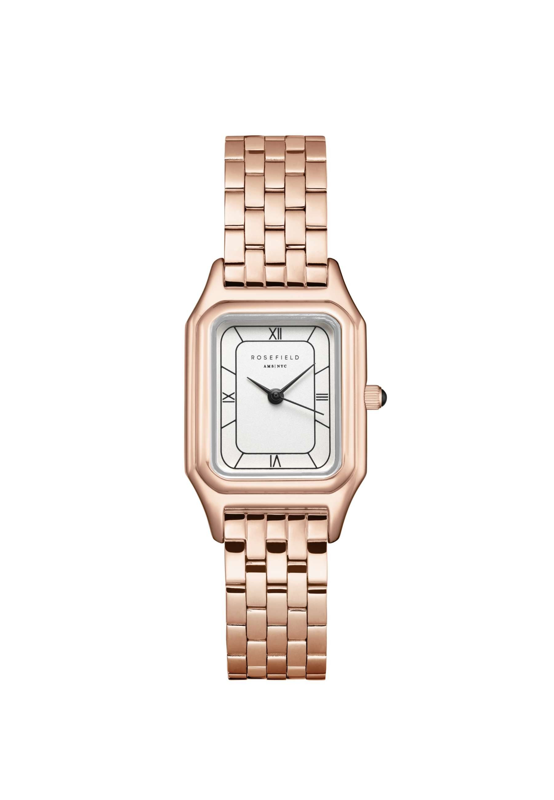 ROSEFIELD Quarzuhr ROSEFIELD Damenuhr Ivy 26mm Rosegoldfarben