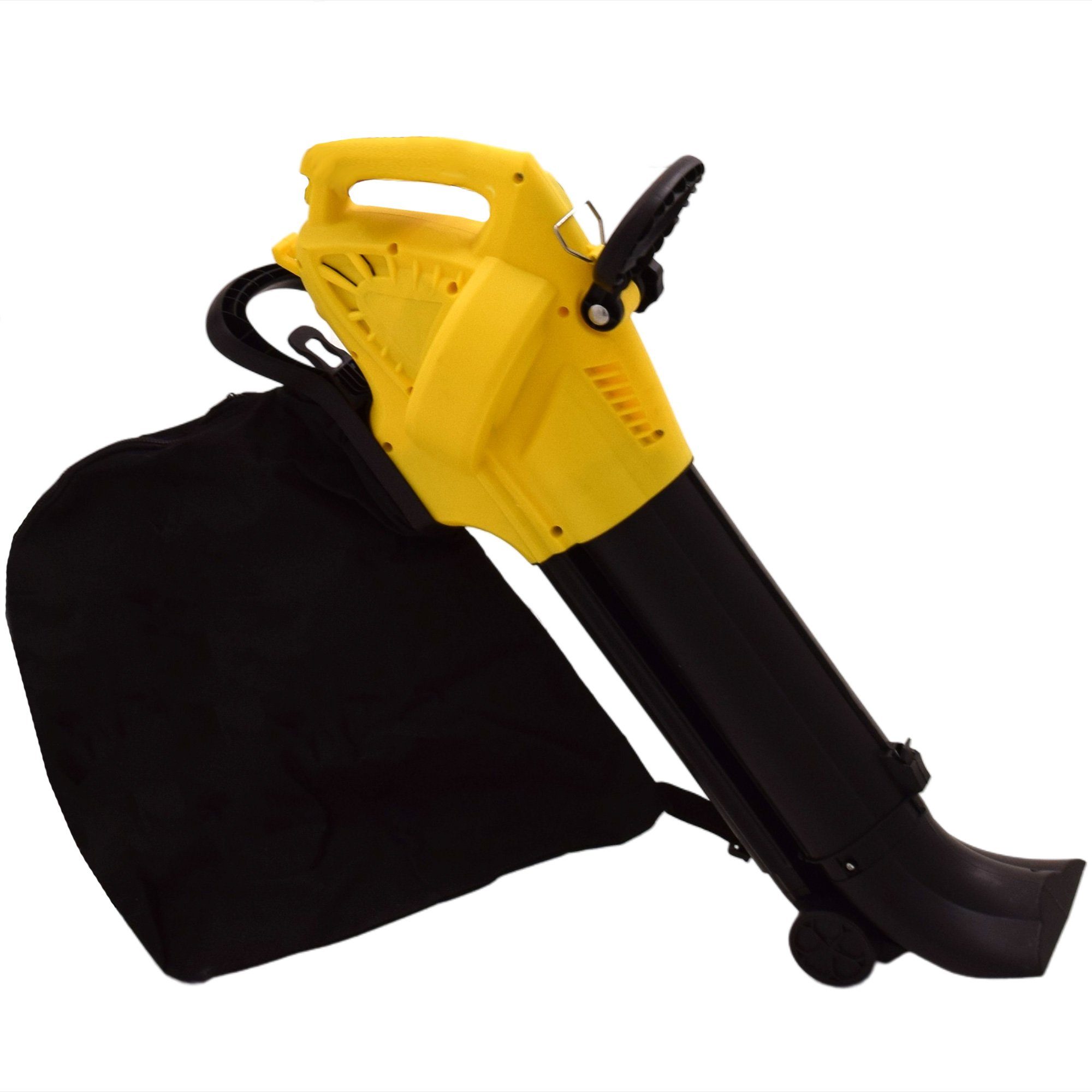 Syntrox Germany Elektro-Laubsauger Laubsauger Hassale Laubbläser & Häcksler mit 45 Liter Fangsack